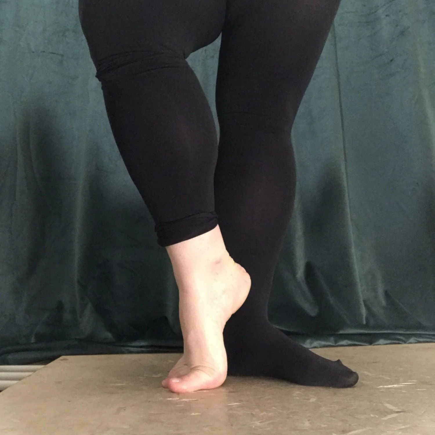 Convertible Dance Tights - Black - Image 3
