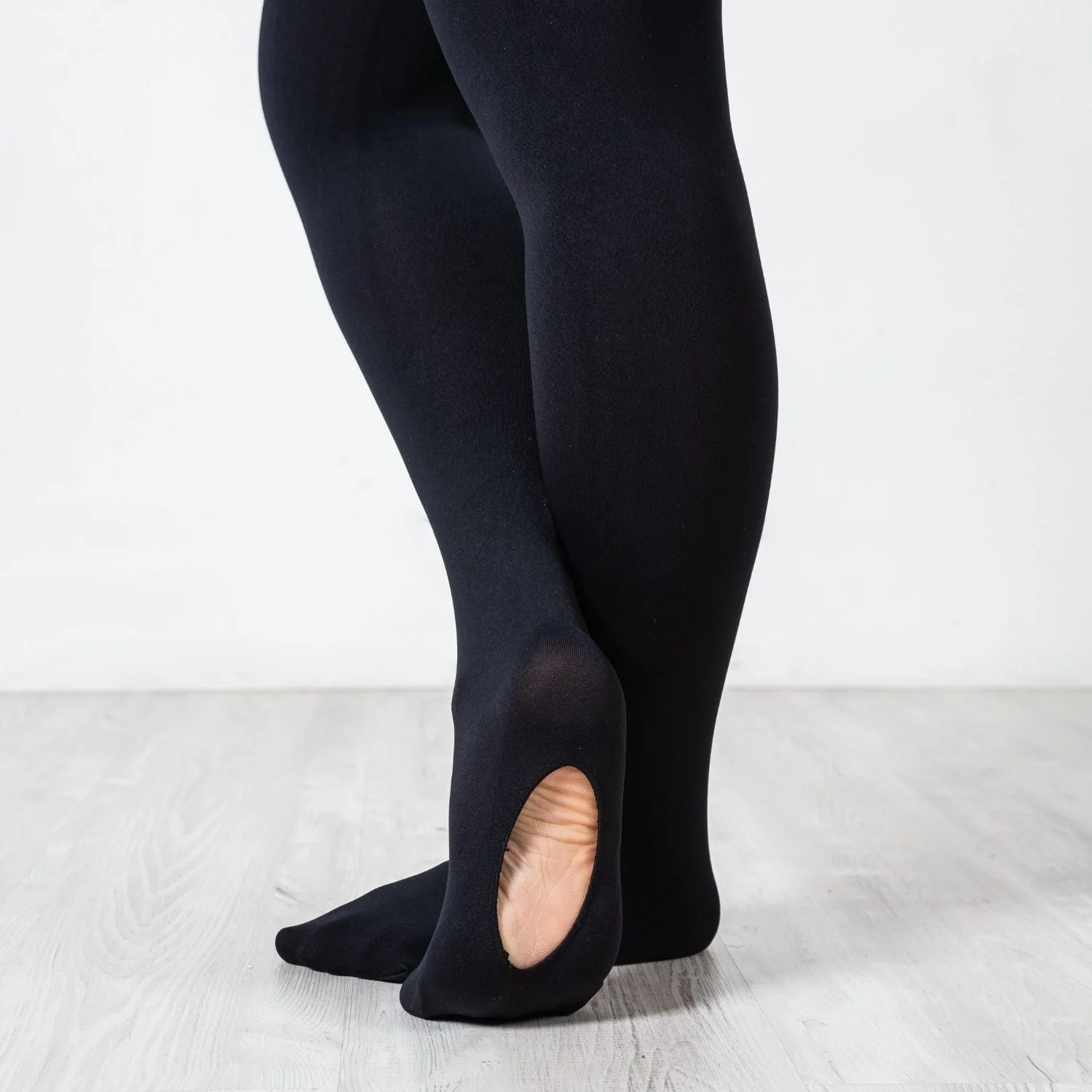 Convertible Dance Tights - Black - Image 6