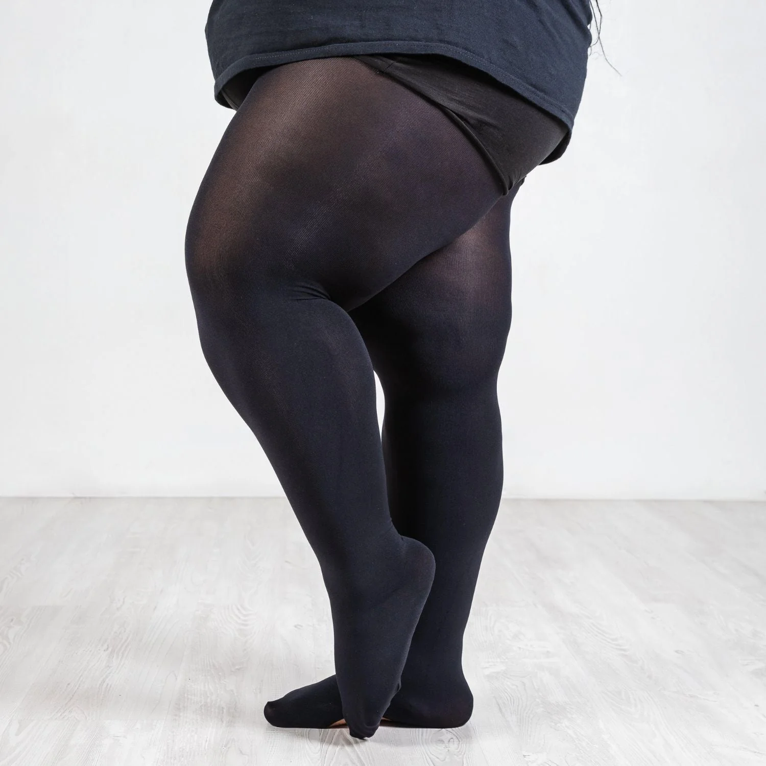 Convertible Dance Tights - Black - Image 7