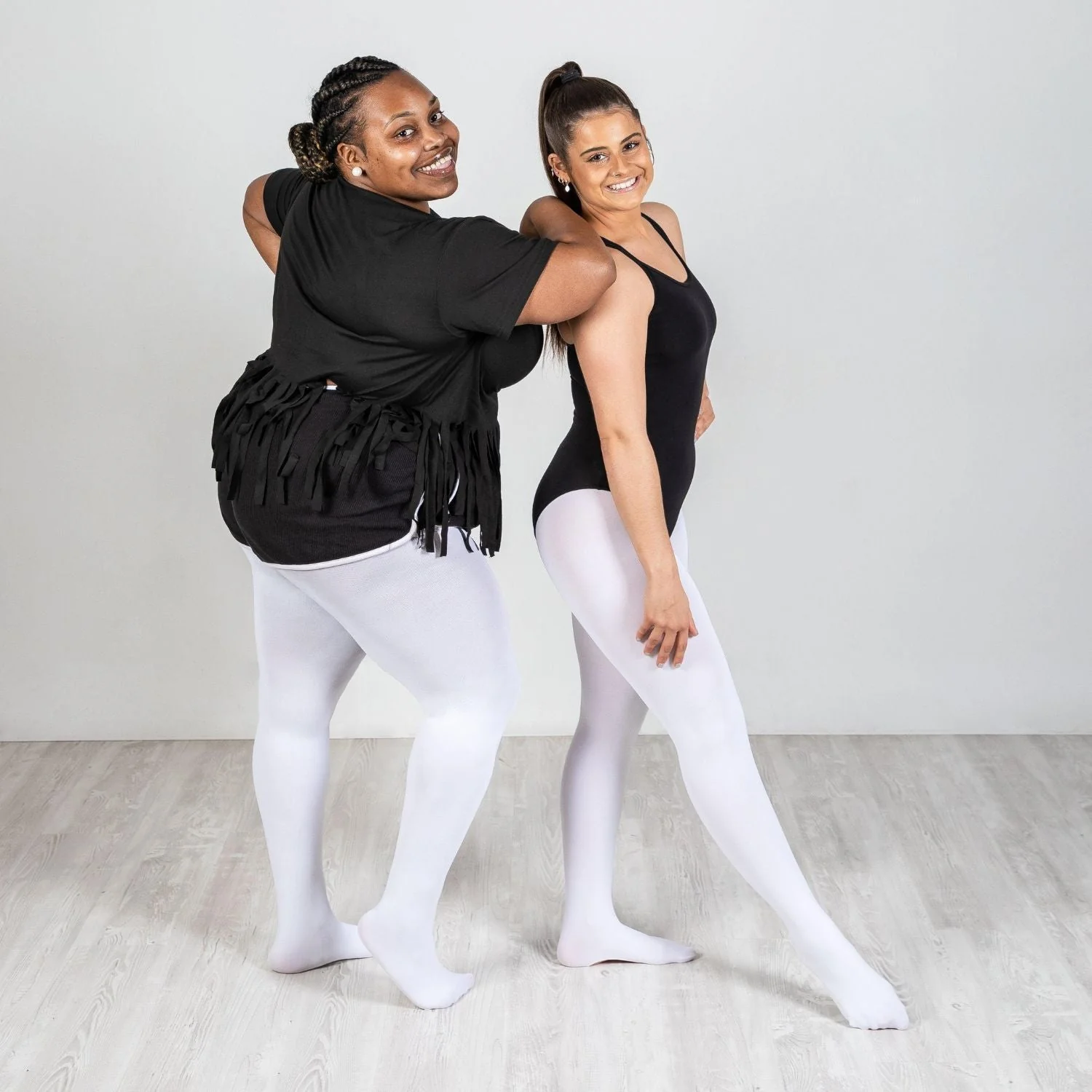 Convertible Dance Tights - White - Image 24