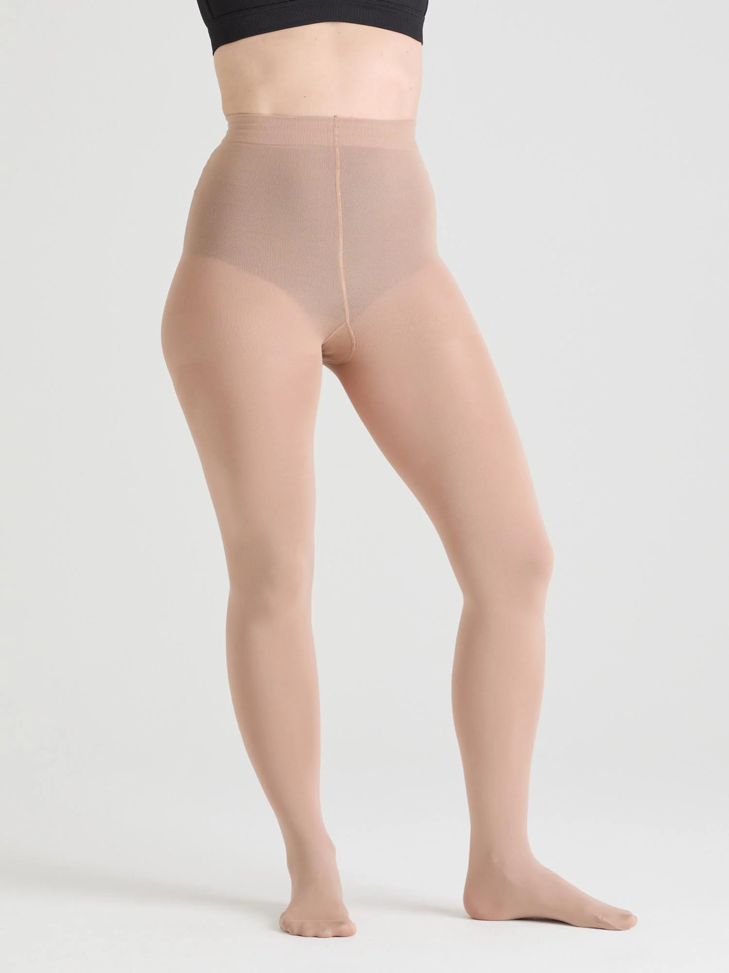 Super Opaque 120 Den Tights - Builder's Tea - Image 13