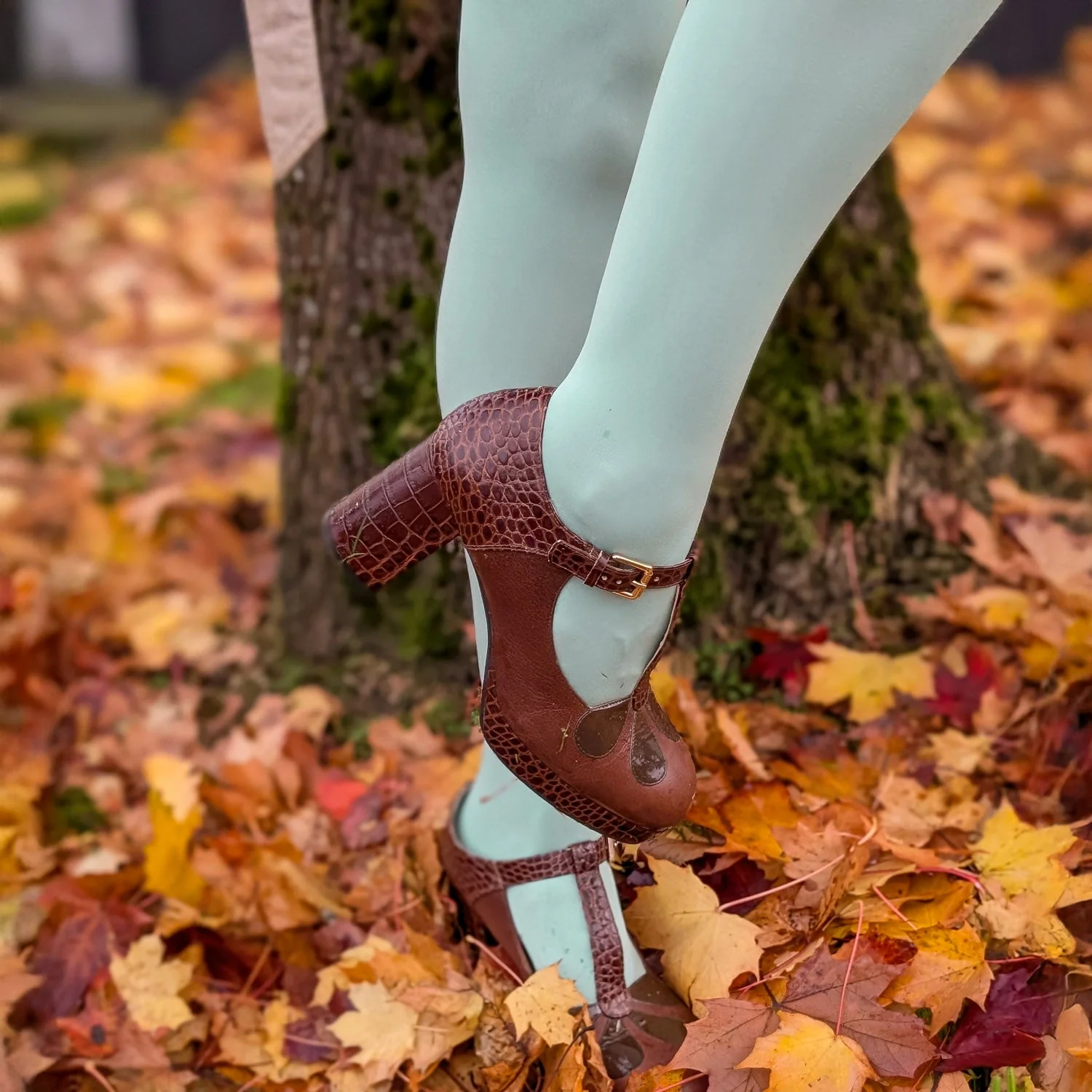 120 Denier Tights - Chalcedony - Image 7