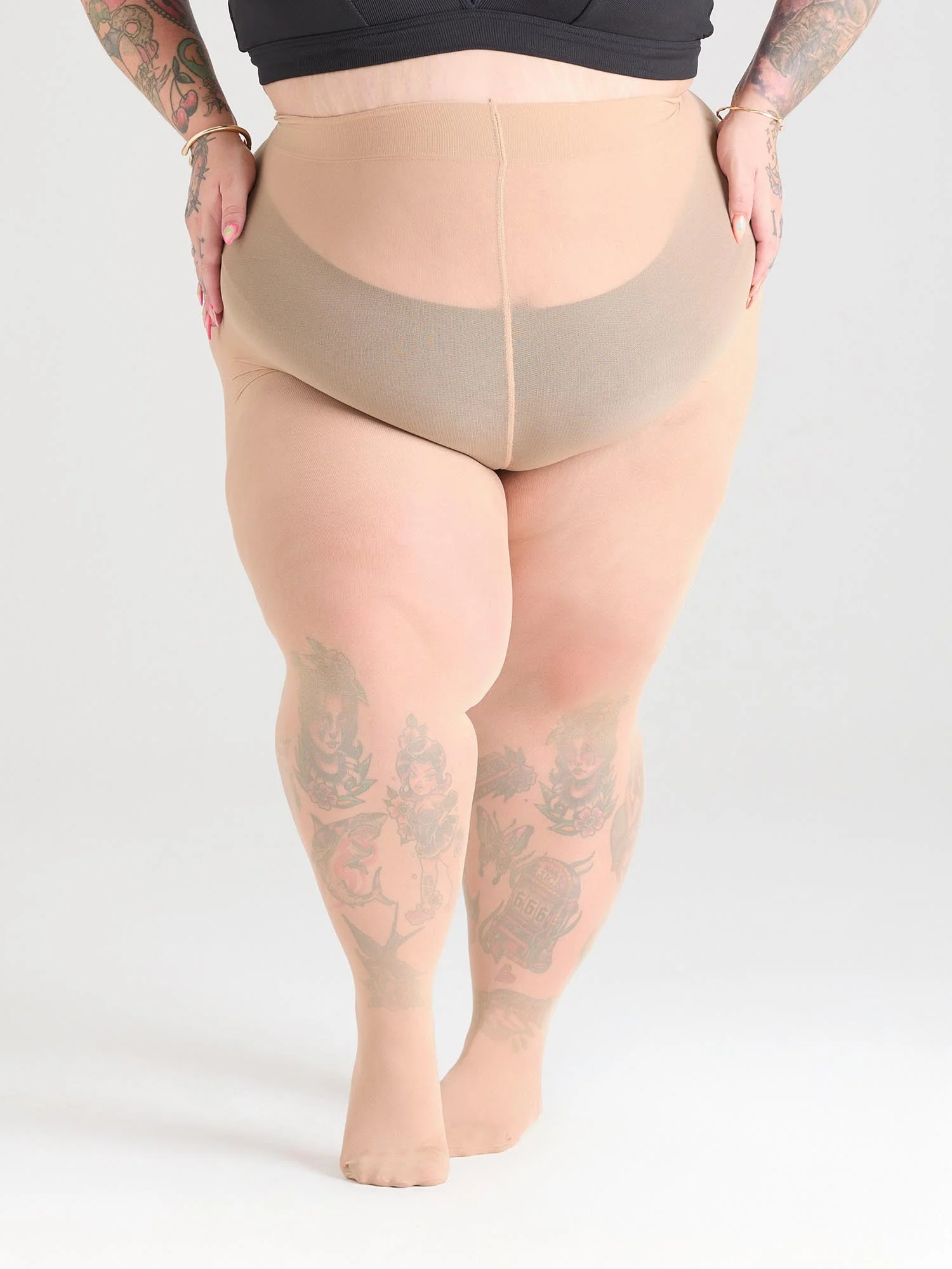 Sheer 30 Denier Halo Pantyhose - Brilliant - Image 7