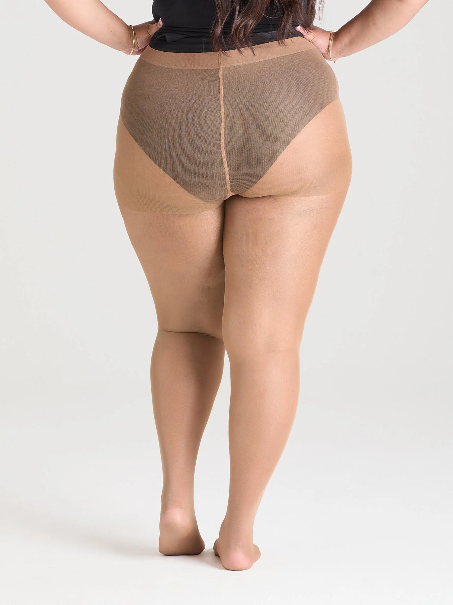 Sheer 30 Denier Halo Pantyhose - Glow - Image 11