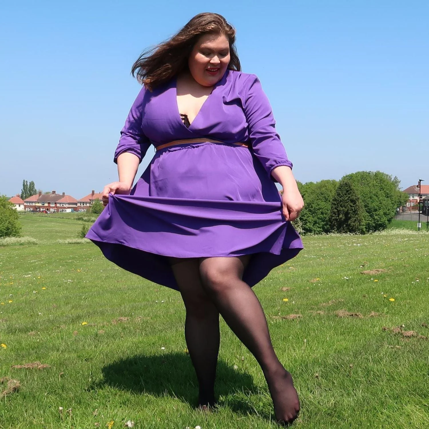 Sheer 30 Den Pantyhose - Liquorice - Image 22