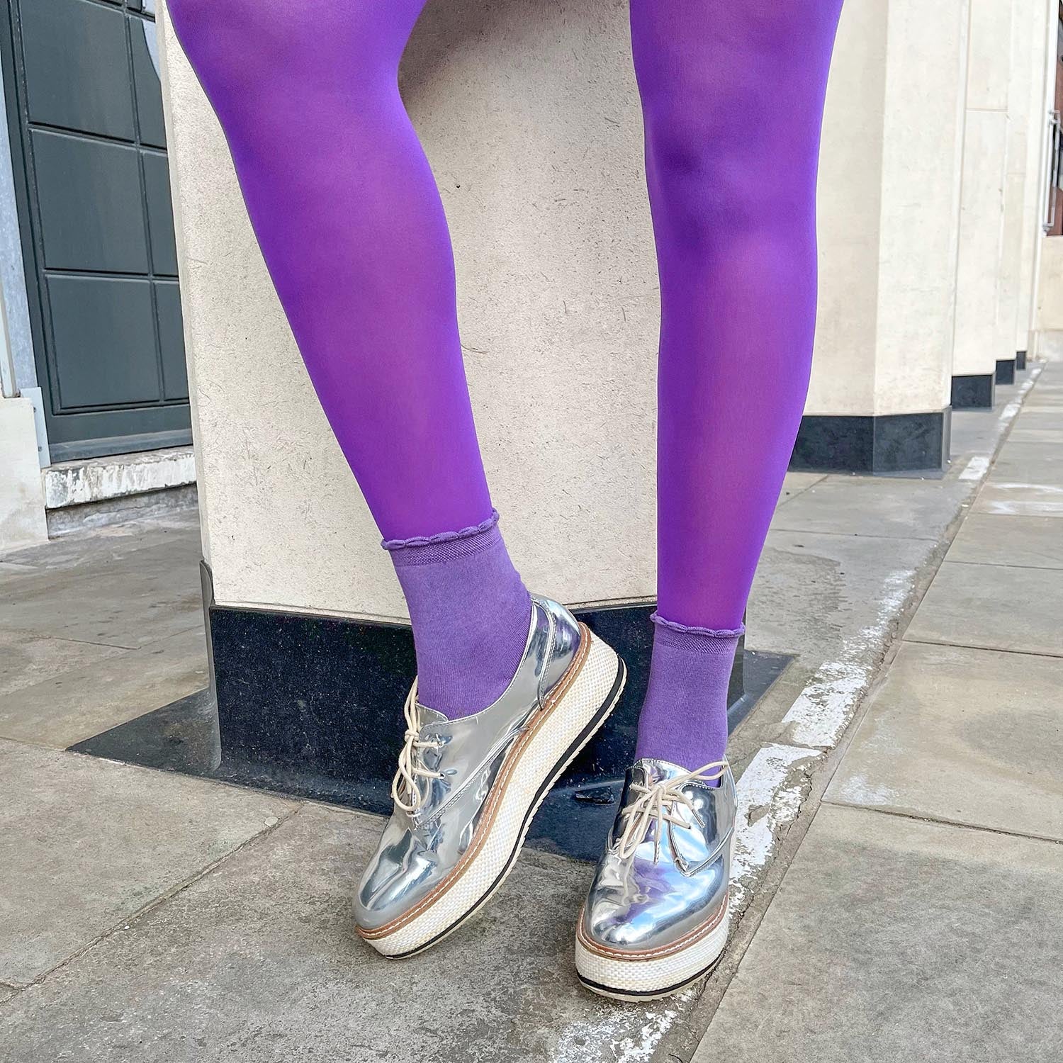 Sheer 30 Den Pantyhose - Purple Haze - Image 10