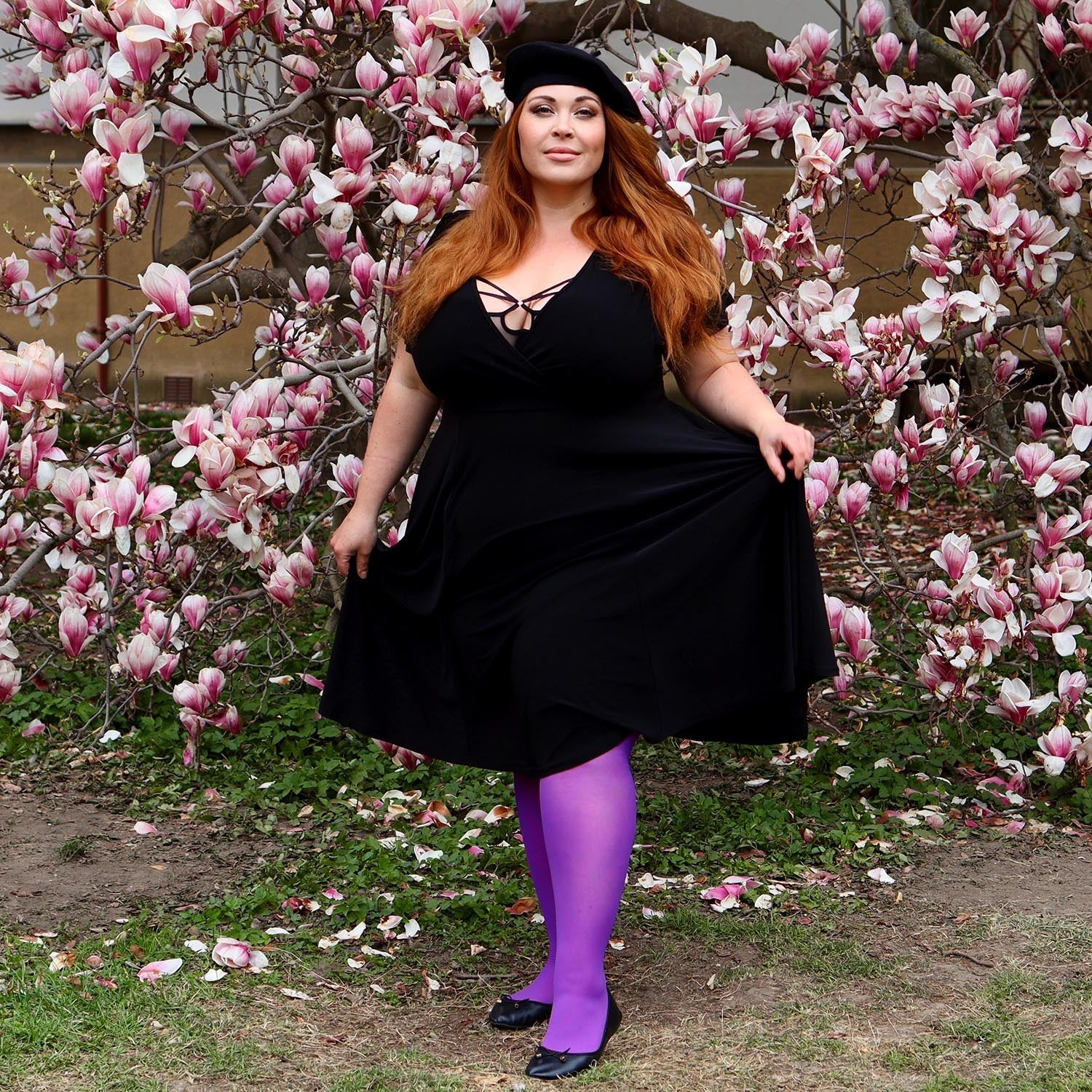 Sheer 30 Den Pantyhose - Purple Haze - Image 11