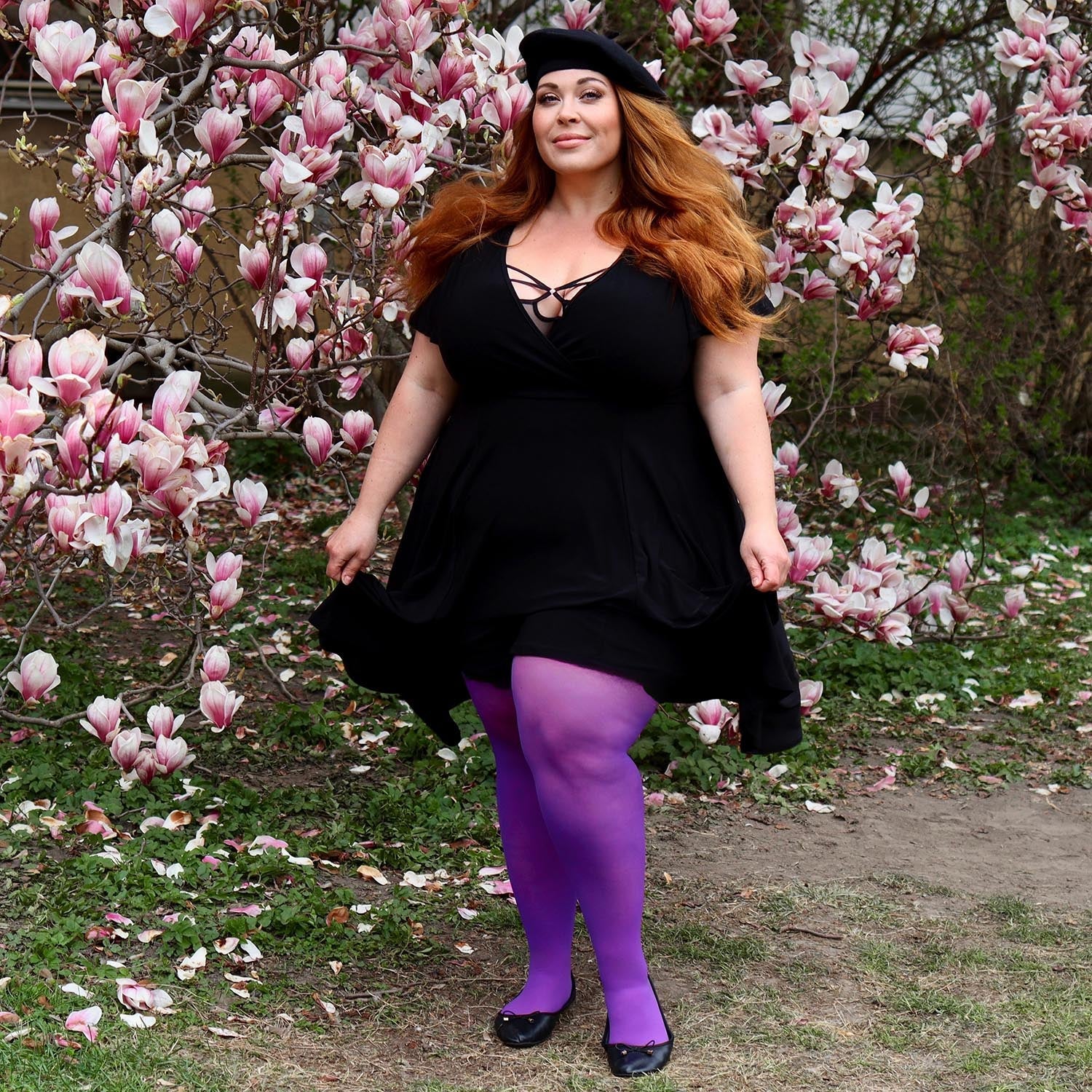 Sheer 30 Den Pantyhose - Purple Haze - Image 18