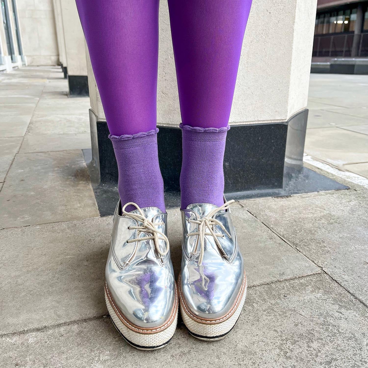 Sheer 30 Den Pantyhose - Purple Haze - Image 19