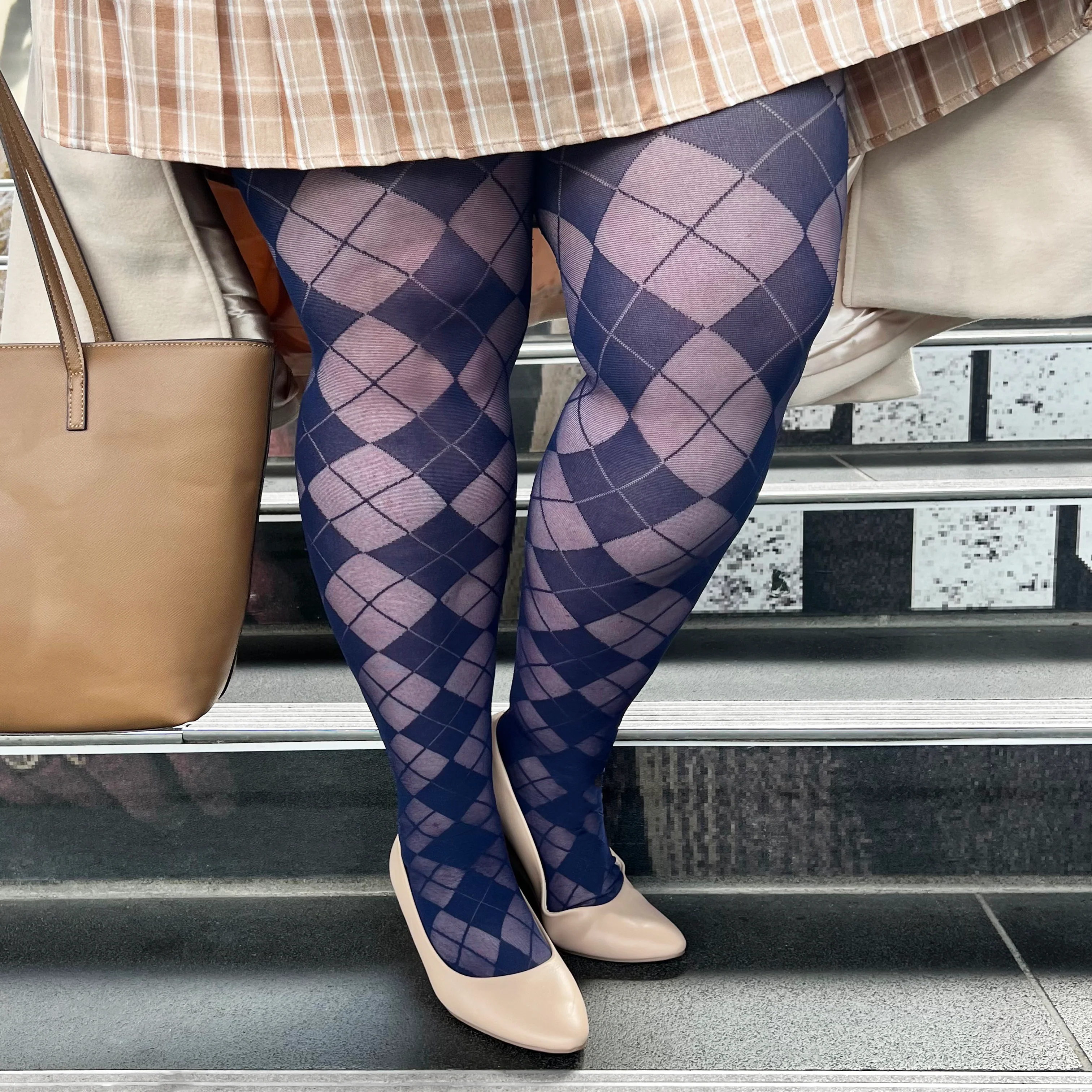 Diamond Tights - Navy - Image 21