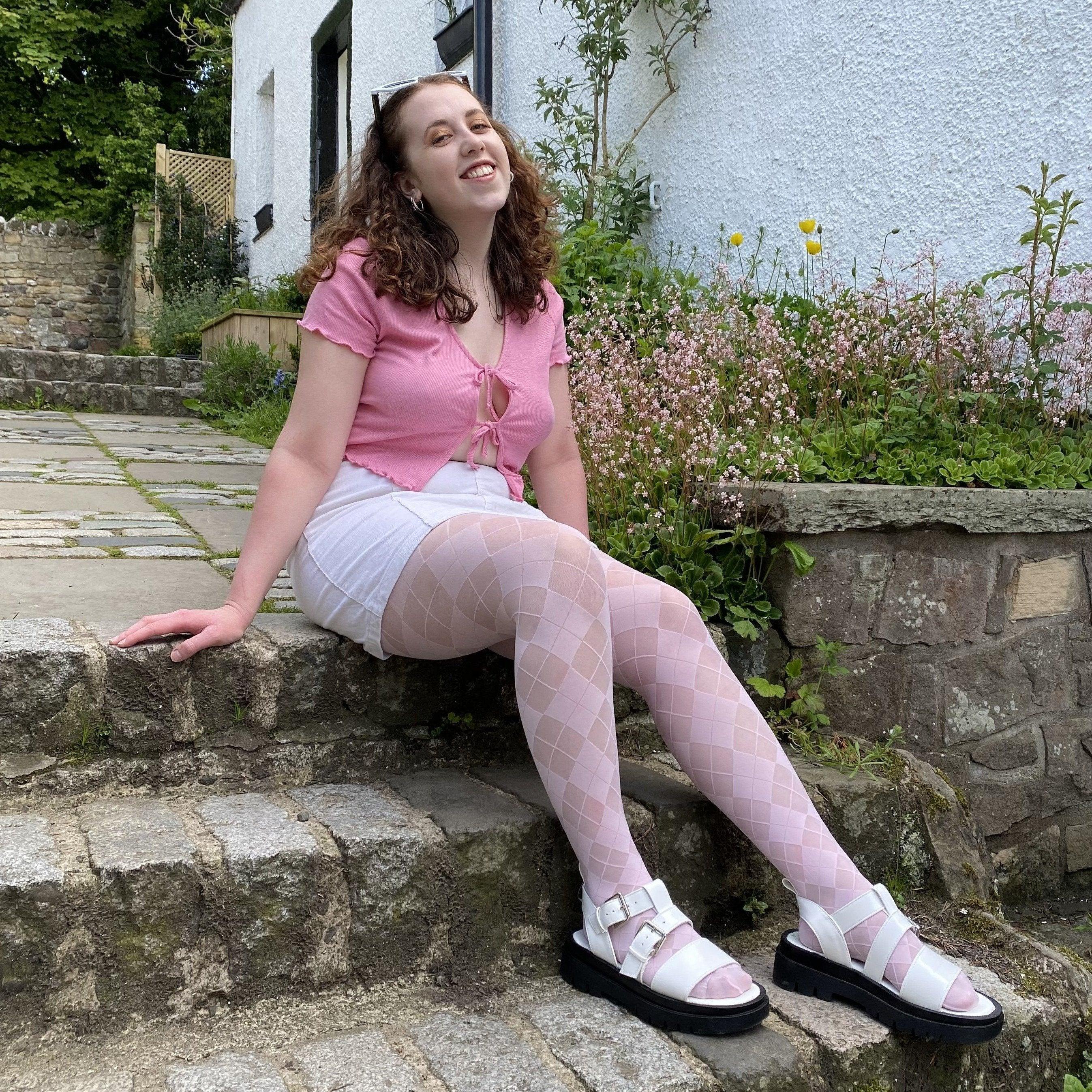 Diamond Tights - Pétale de Rose - Image 4