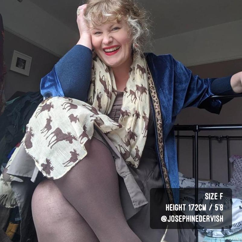 Semi-Opaque 50 Den Tights - Hot Chocolate - Image 10