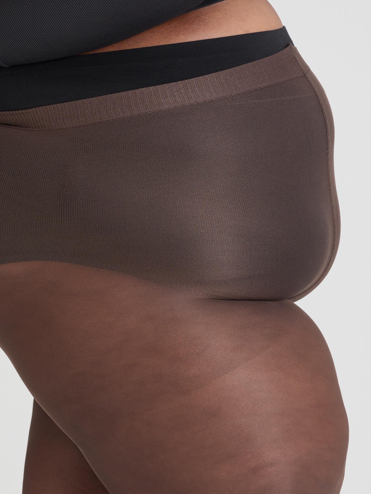 Semi-Opaque 50 Den Tights - Hot Chocolate - Image 18