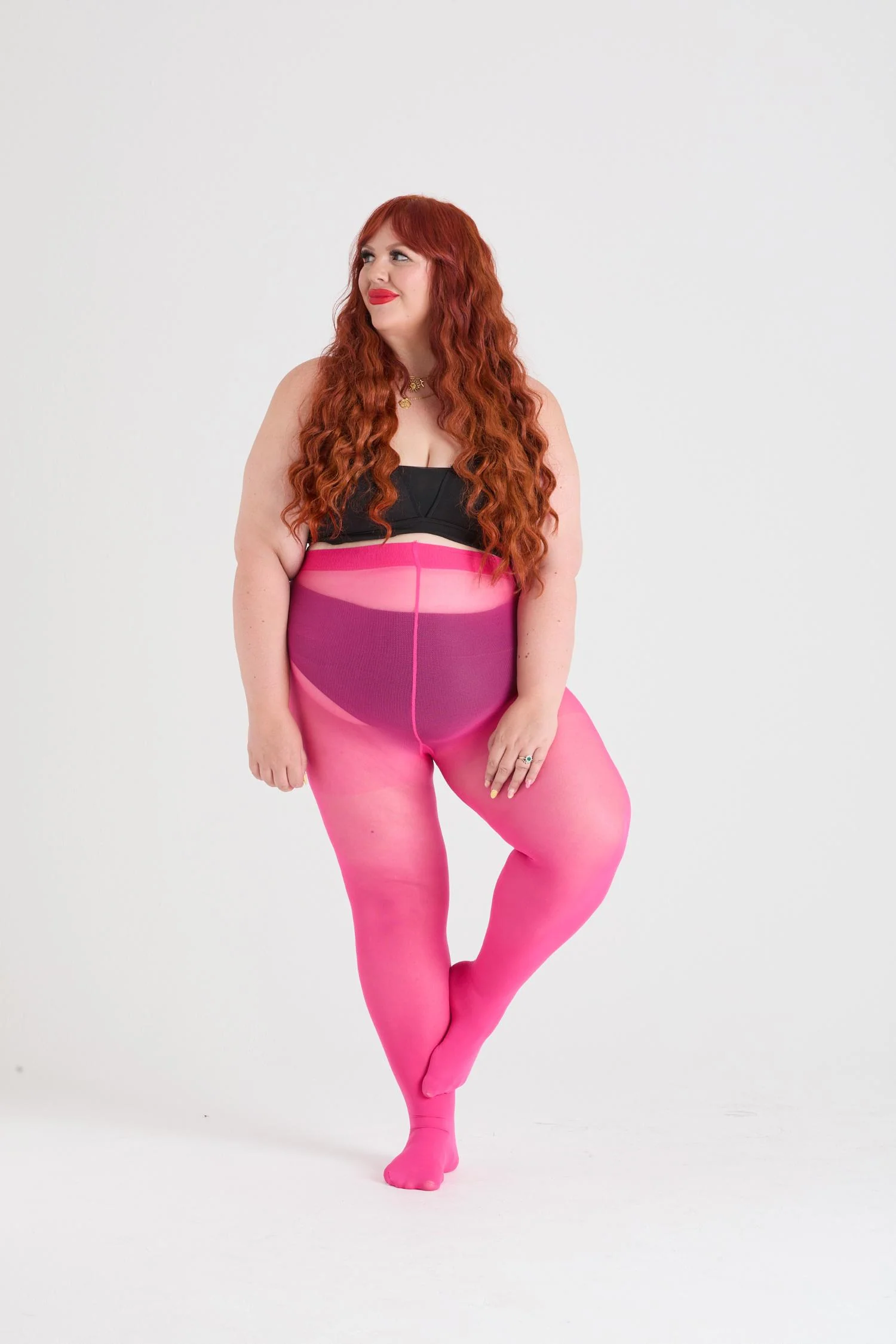 Semi-Opaque 50 Denier Tights - Barbara - Image 12