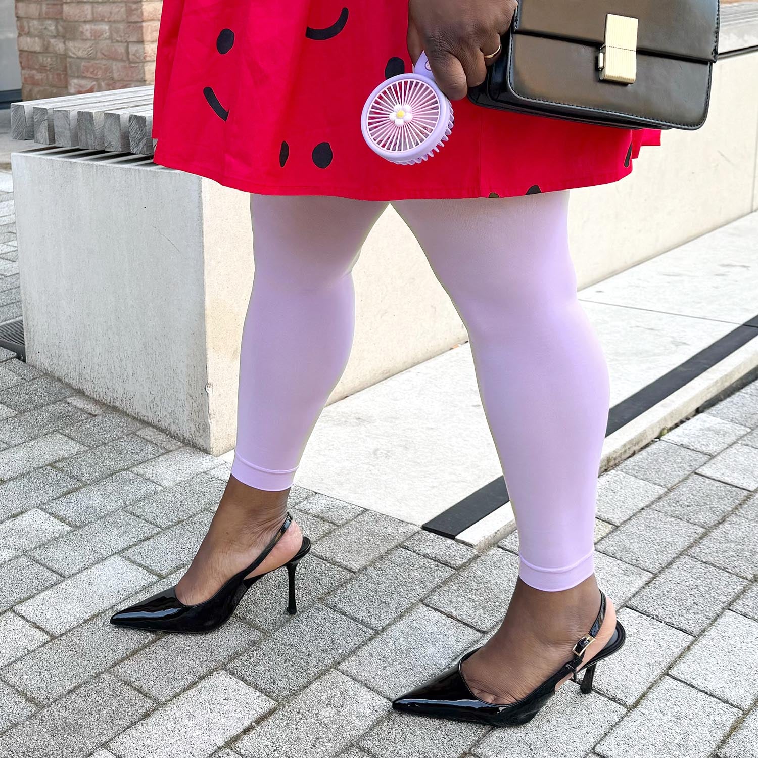Footless Tights - Cassis de Violet - Image 6