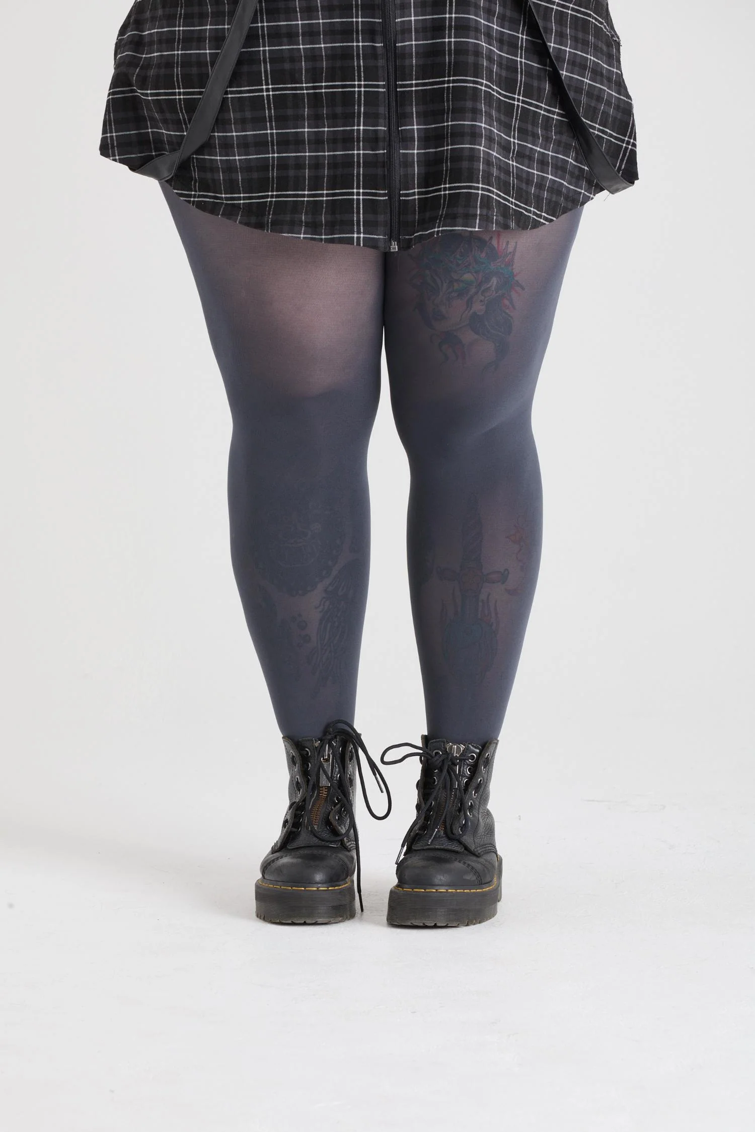 Opaque 80 Den Tights - Slate - Image 16
