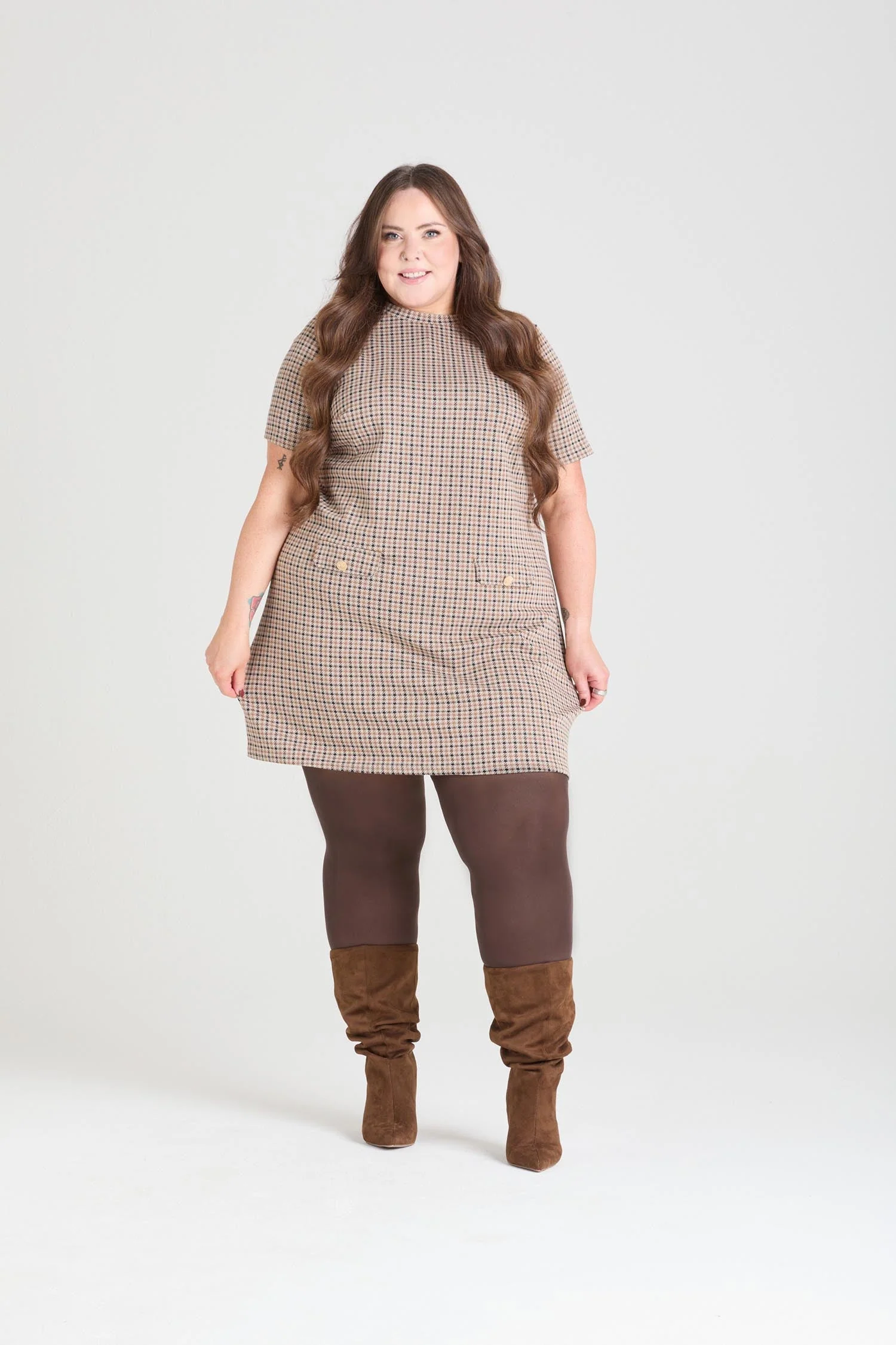 Opaque 80 Den Tights - Bear - Image 9