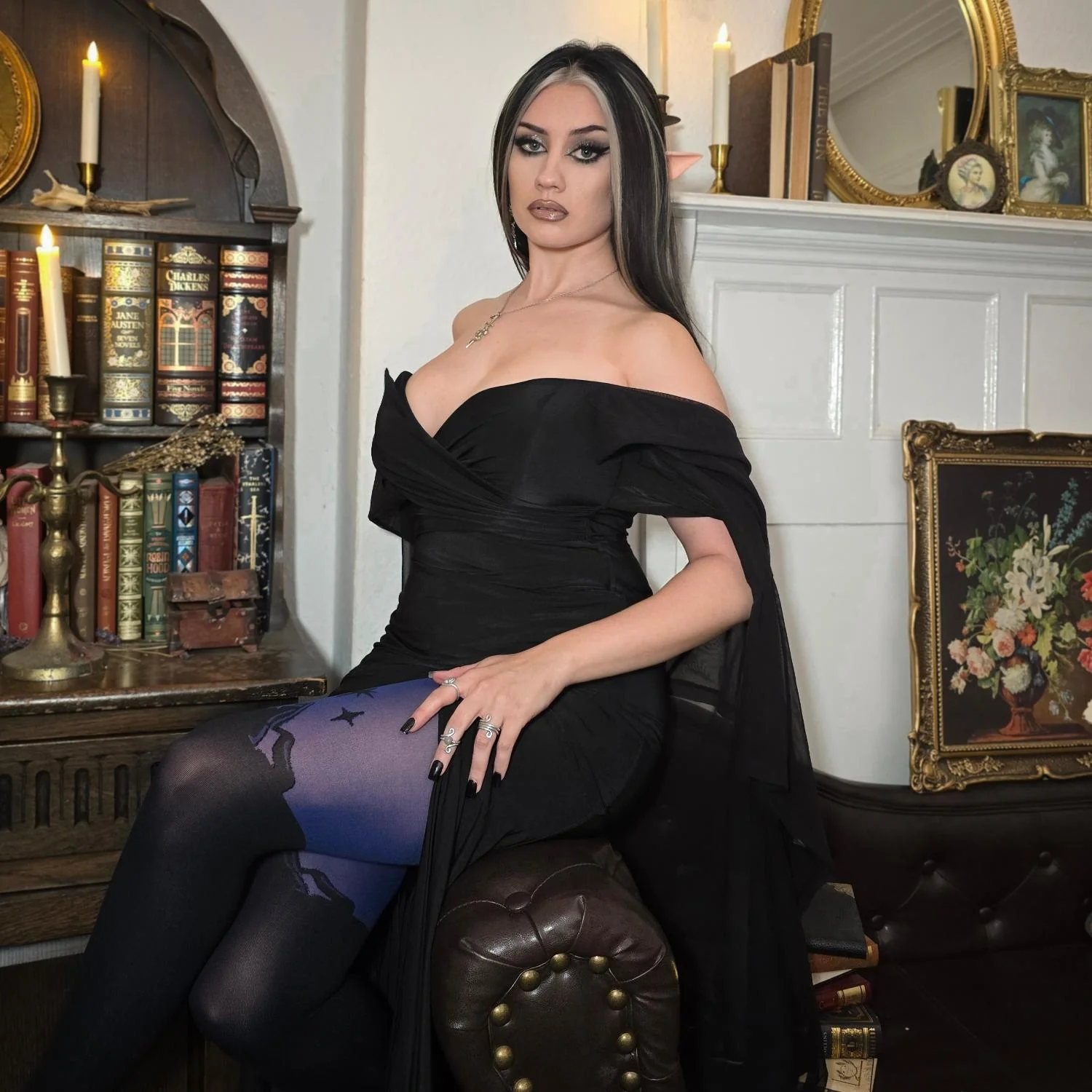 ACOTAR Tights - Bow Before No One - Image 11