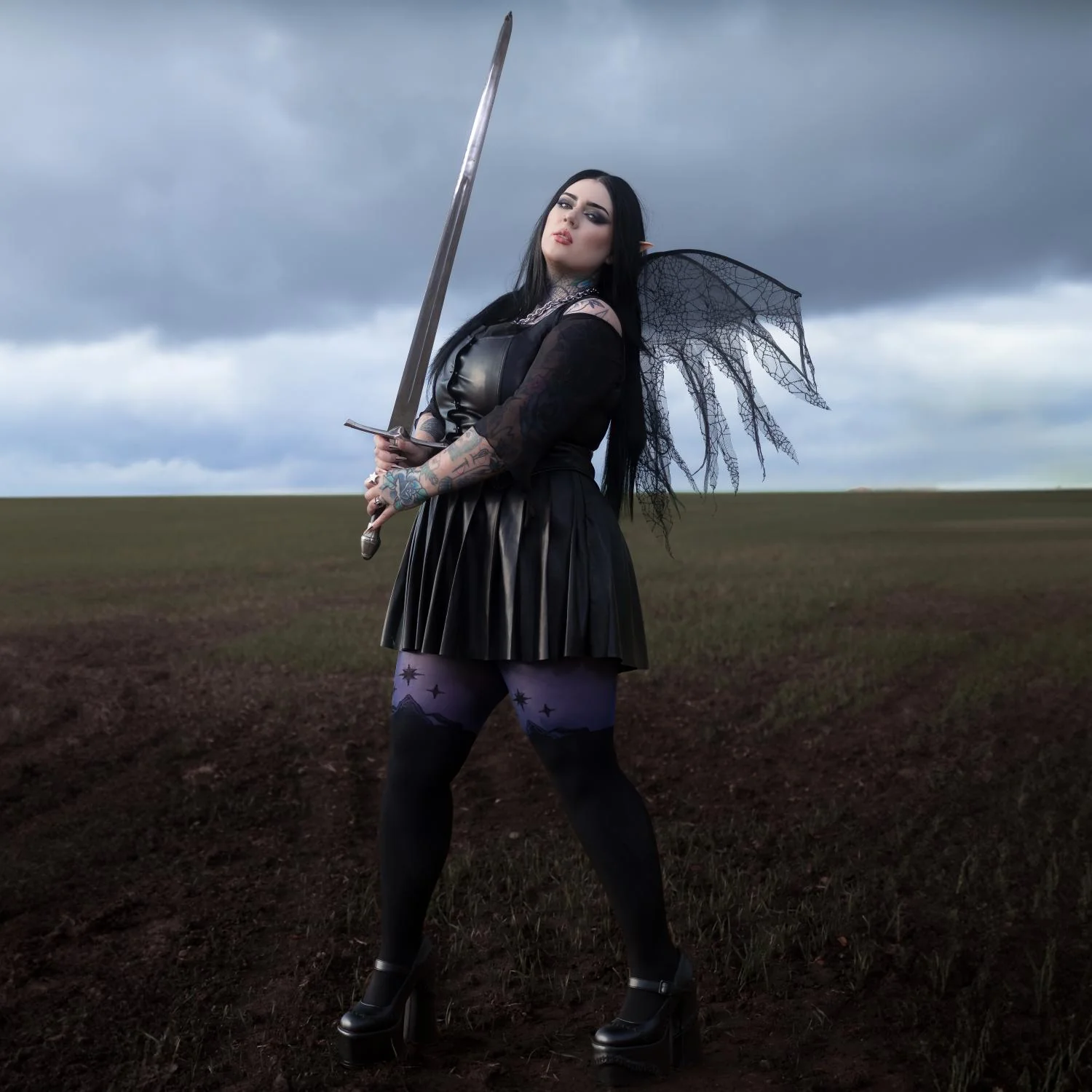 ACOTAR Tights - Bow Before No One - Image 3