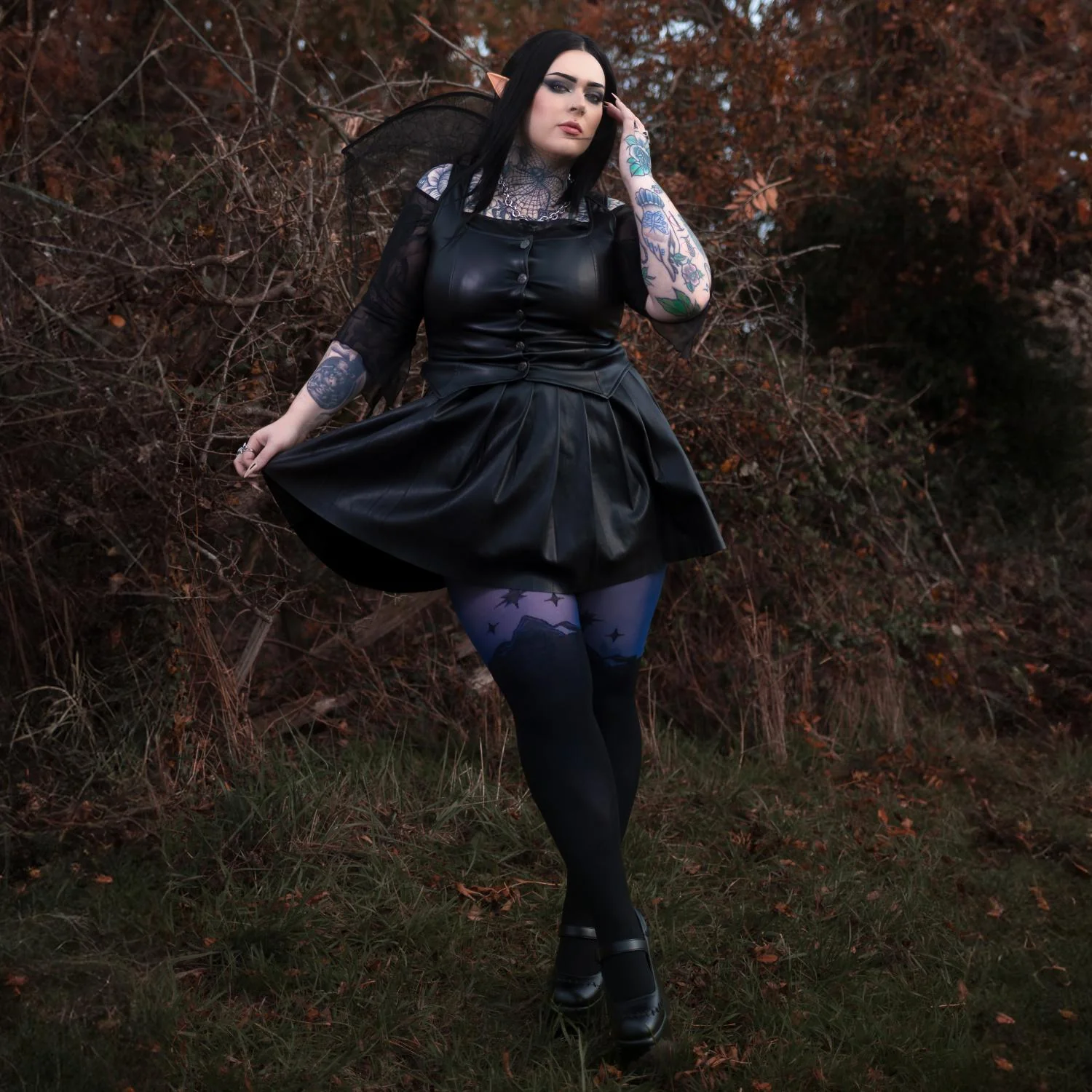 ACOTAR Tights - Bow Before No One - Image 8