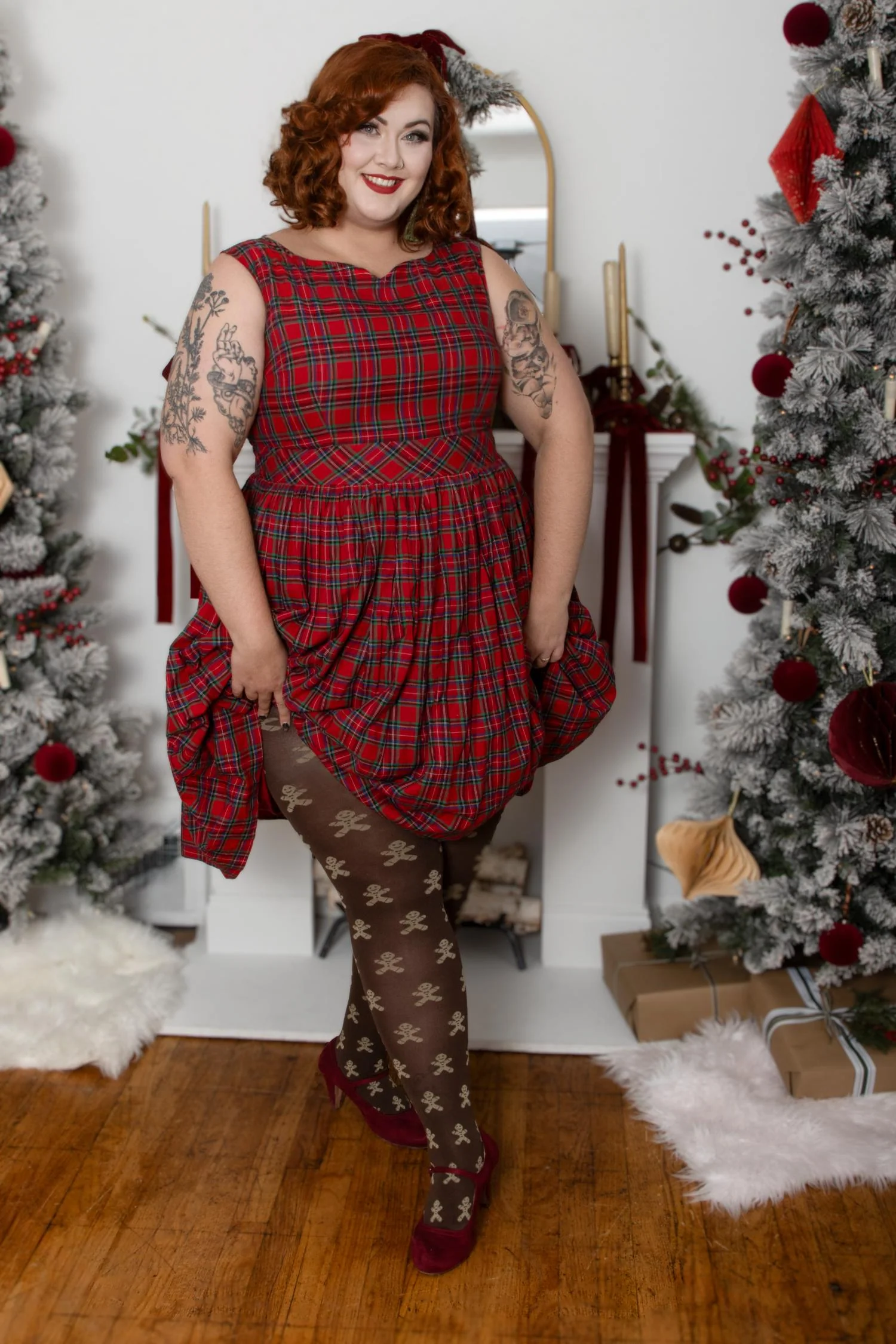 120 Denier Tights - Can't Catch Me - Hot Chocolate - Image 11