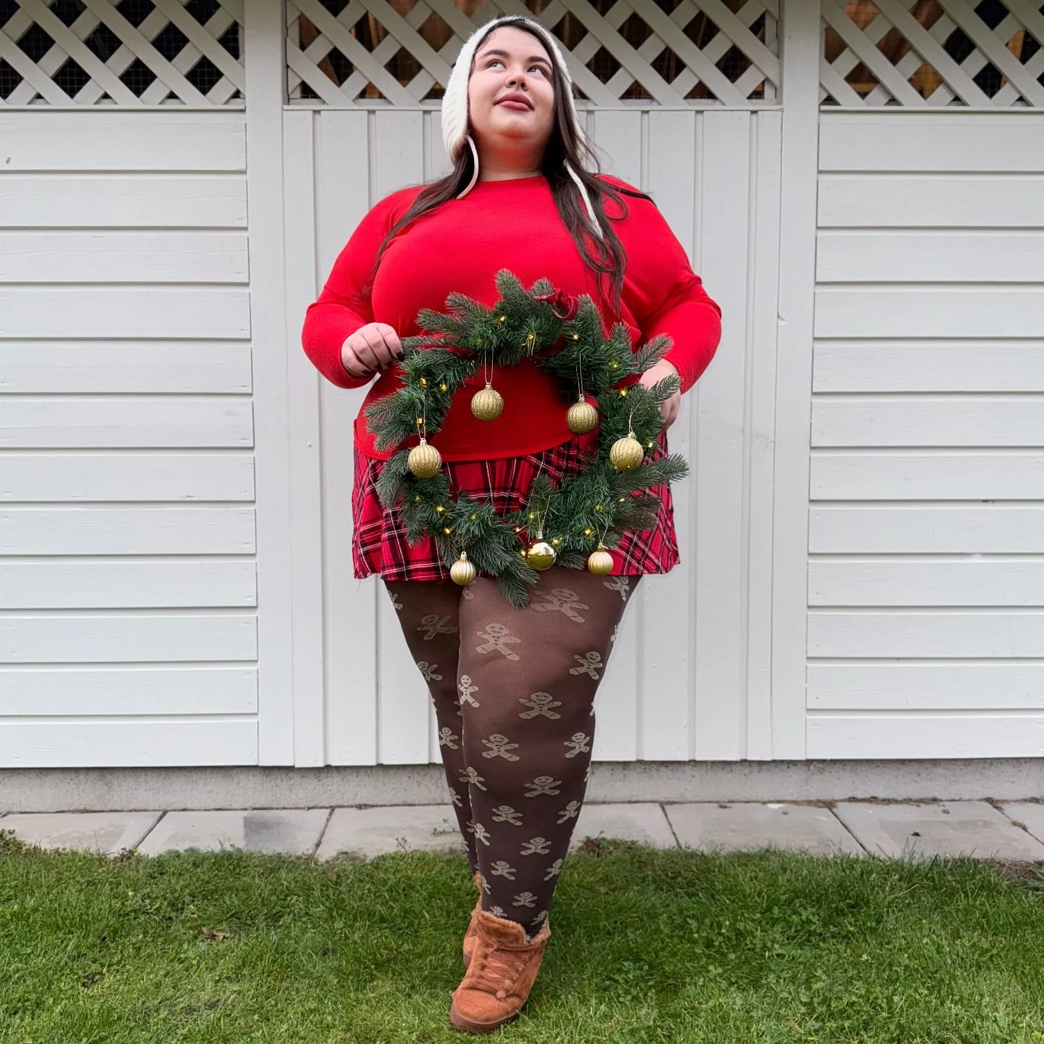 120 Denier Tights - Can't Catch Me - Hot Chocolate - Image 12