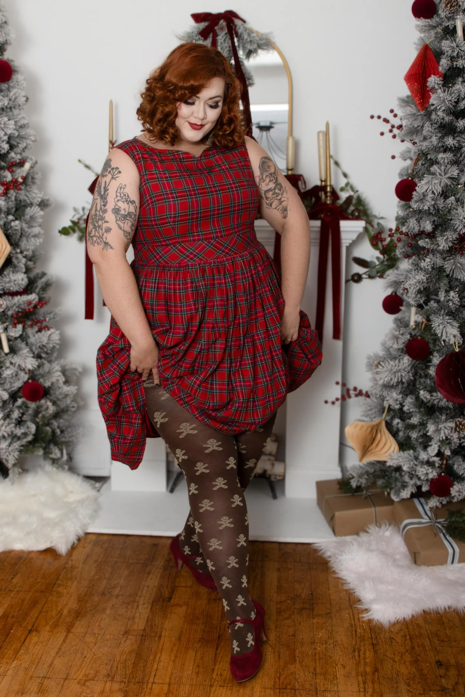 120 Denier Tights - Can't Catch Me - Hot Chocolate - Image 20