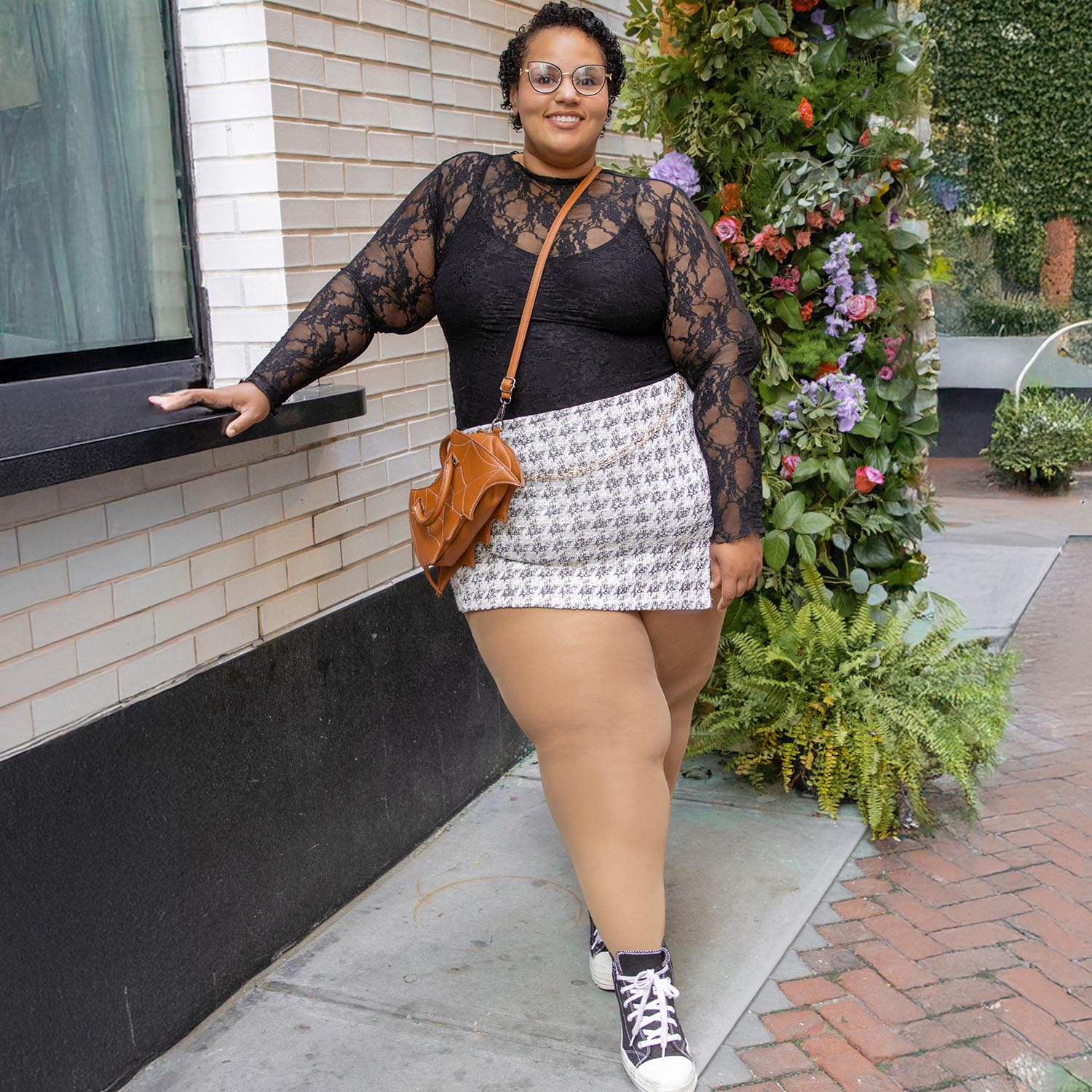 Opaque 80 Den Tights - Caramel Latte - Image 11