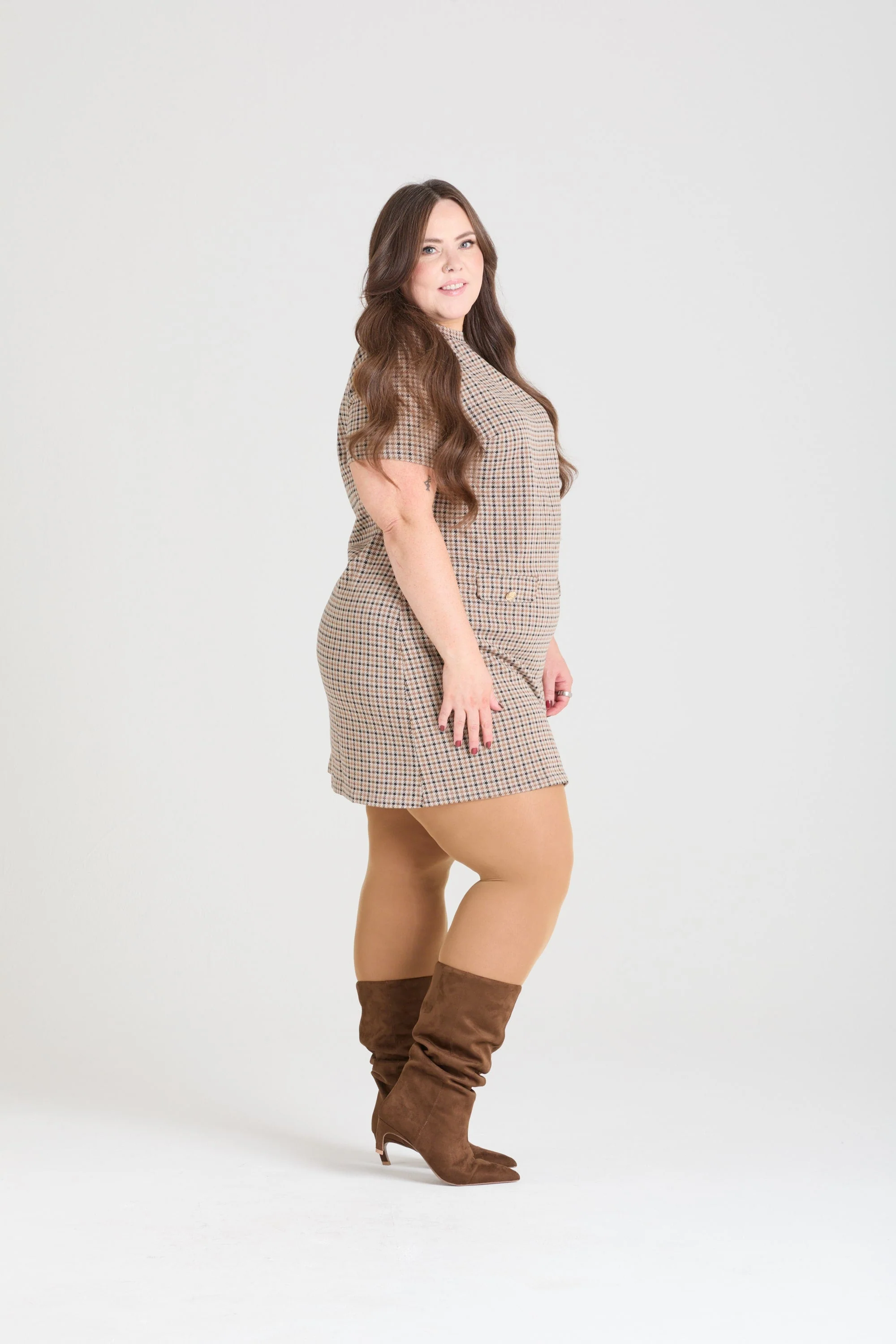 Opaque 80 Den Tights - Caramel Latte - Image 7