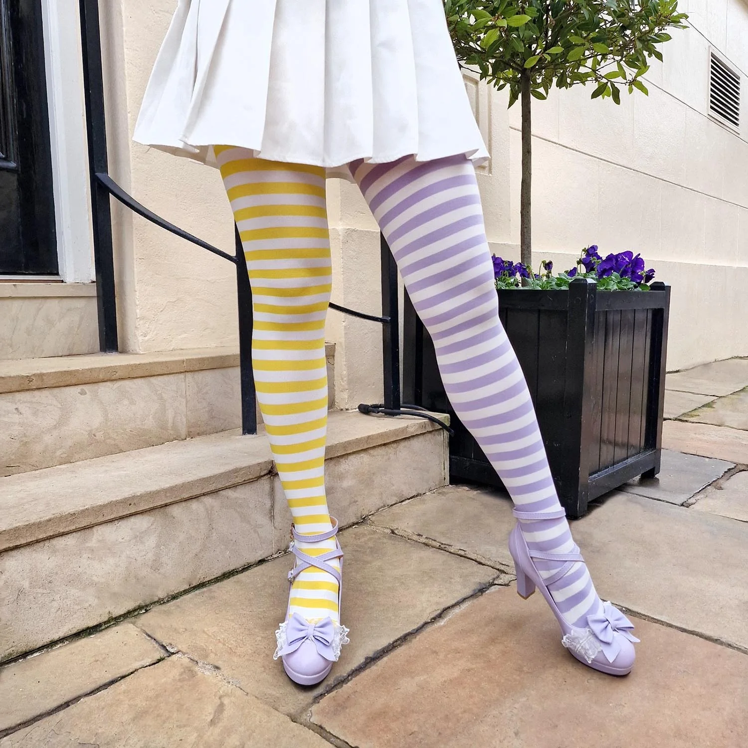 Duo Tights - Mellow Yellow - Image 3