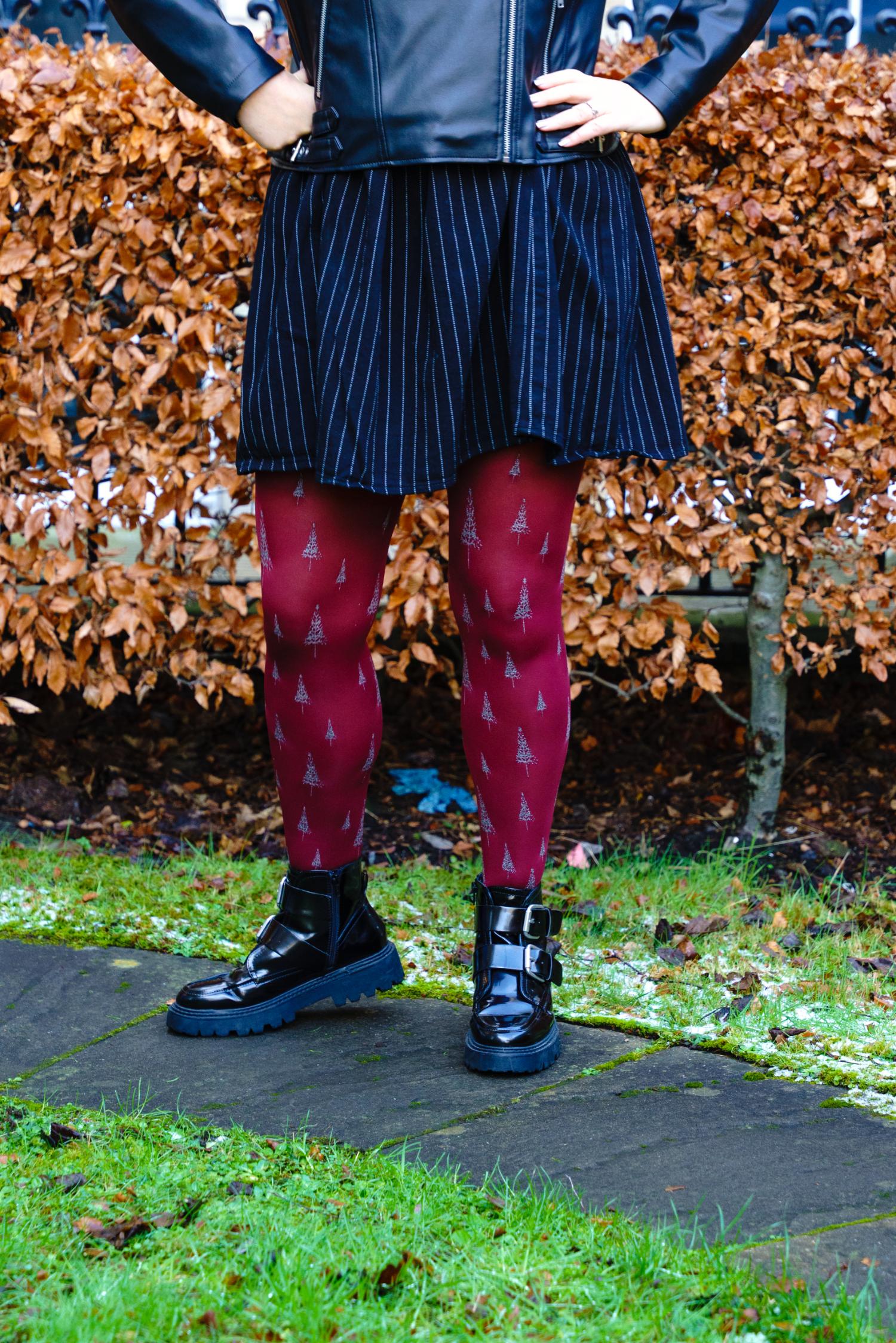 80 Denier Opaque Tights - Enchanted Forest - Image 6