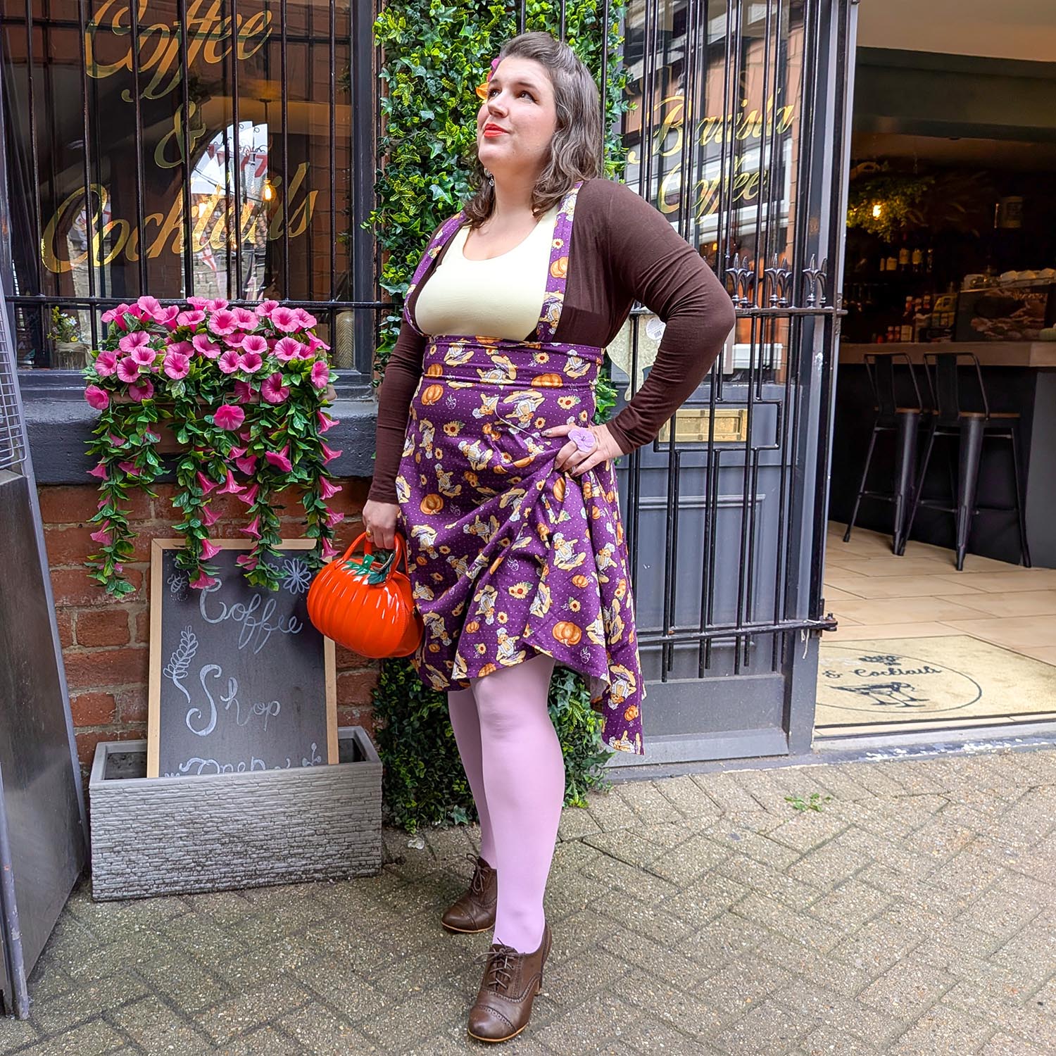 Opaque 80 Den Tights - Lavender - Image 5