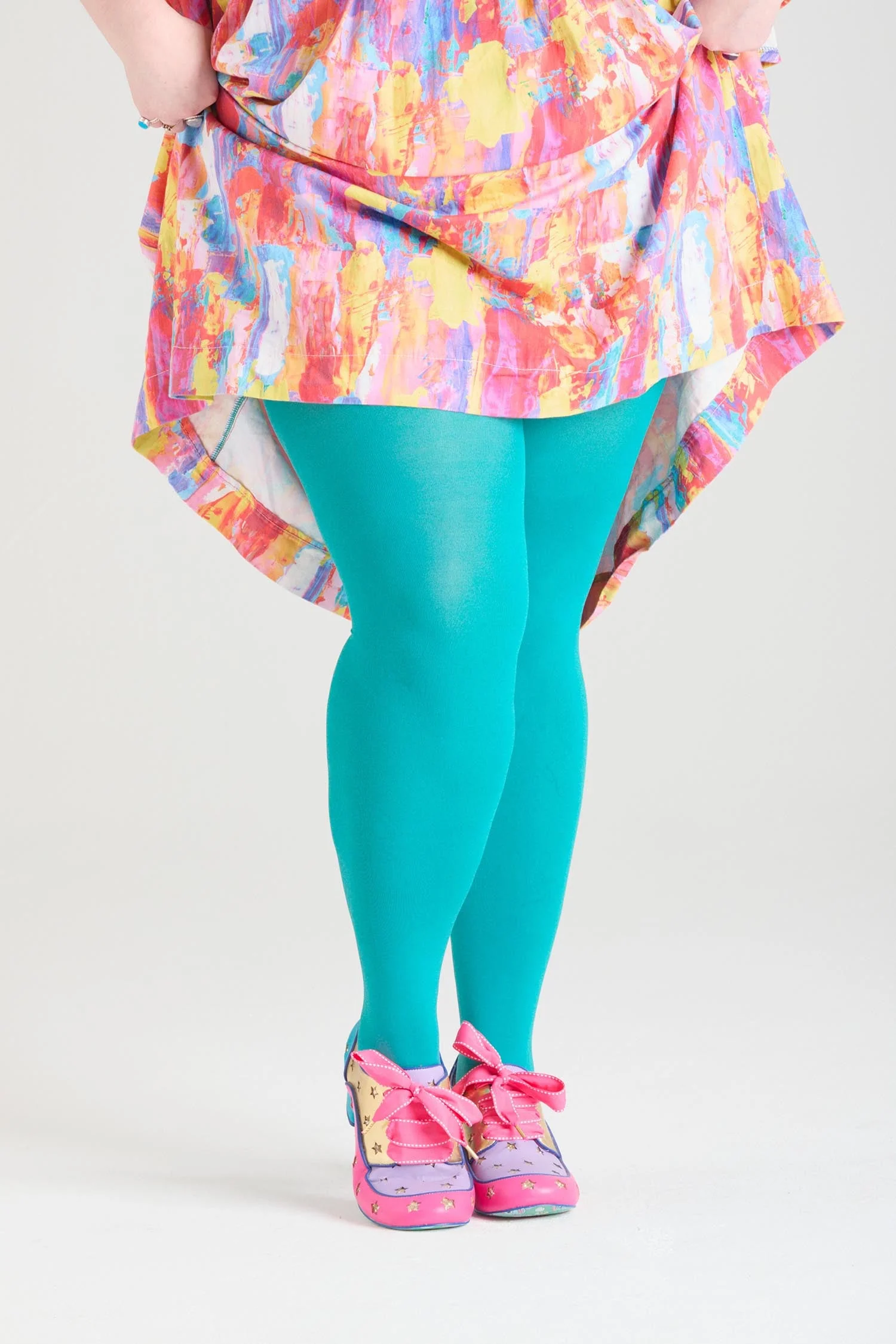 Opaque 80 Den Tights - Mosaic - Image 2