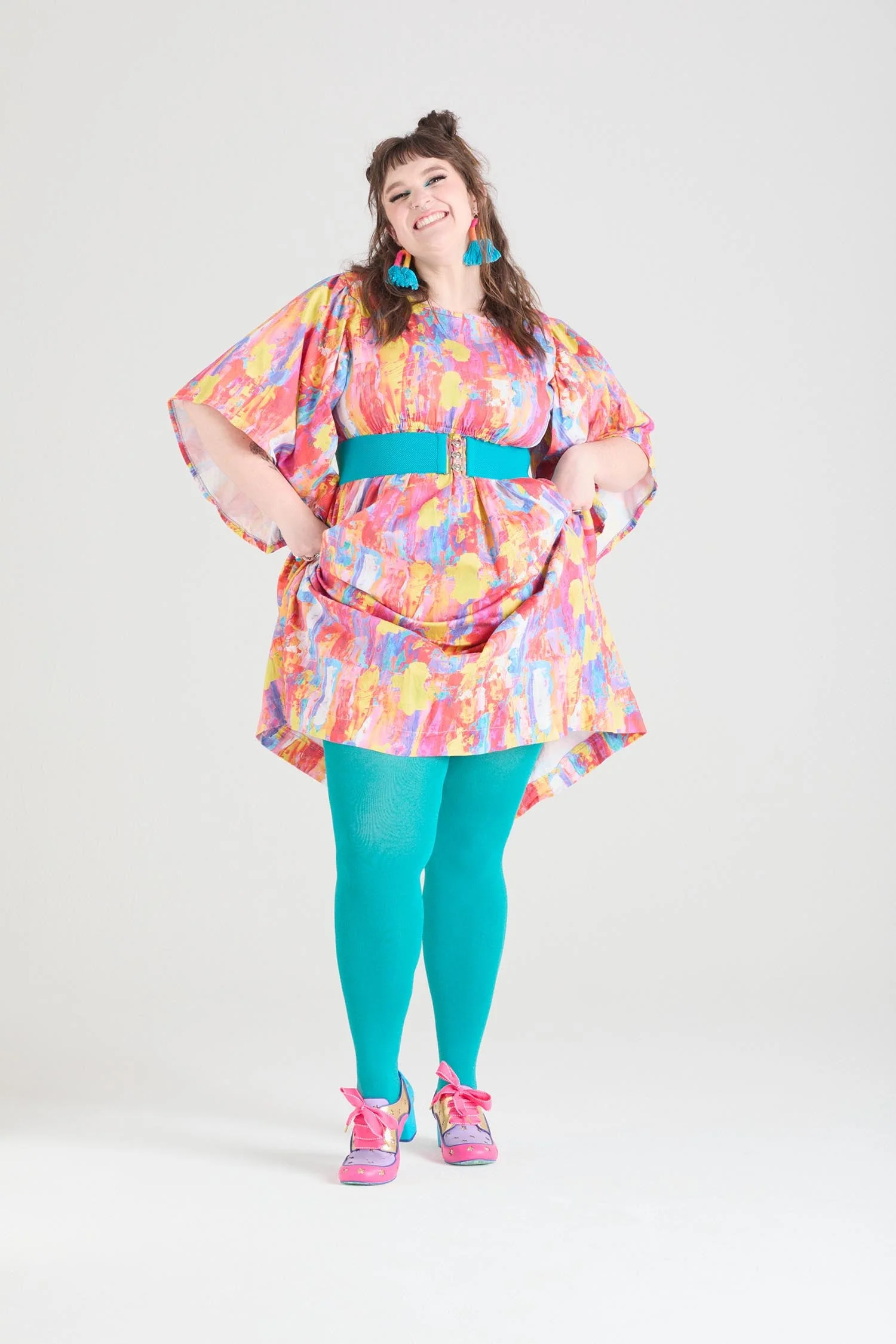 Opaque 80 Den Tights - Mosaic - Image 3