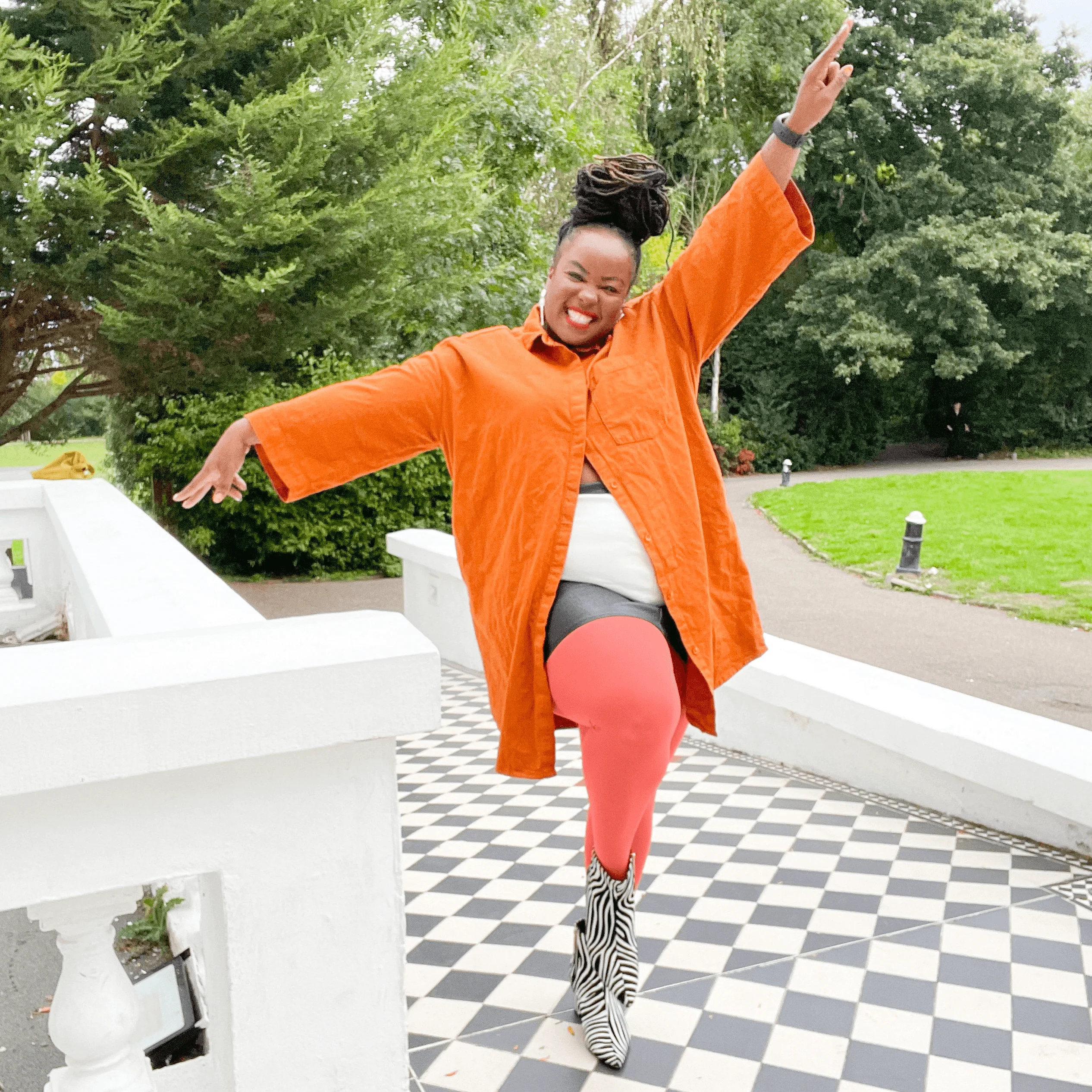 Opaque 80 Den Tights - Peach Party
