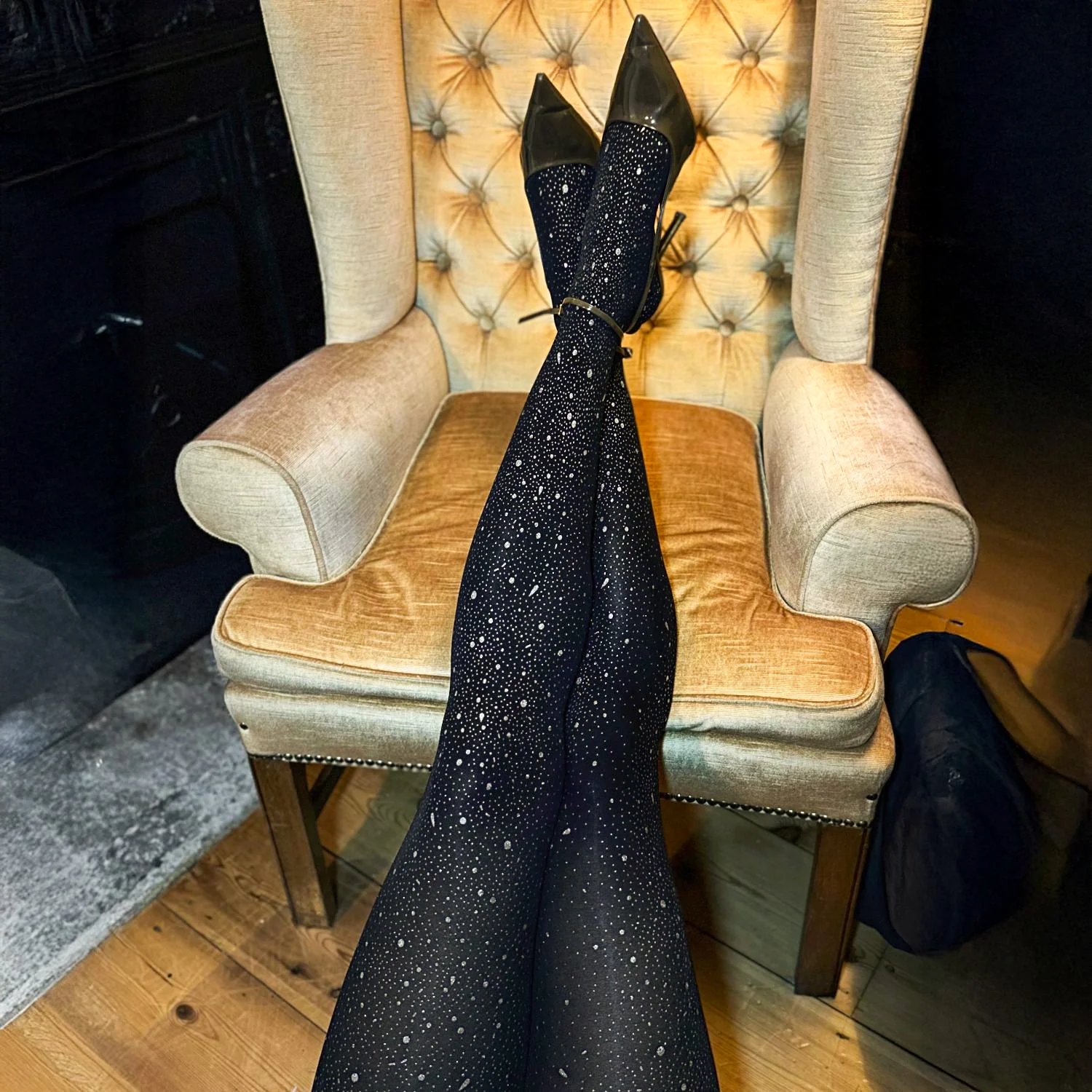 Star Dusted Glitter Tights - Image 4