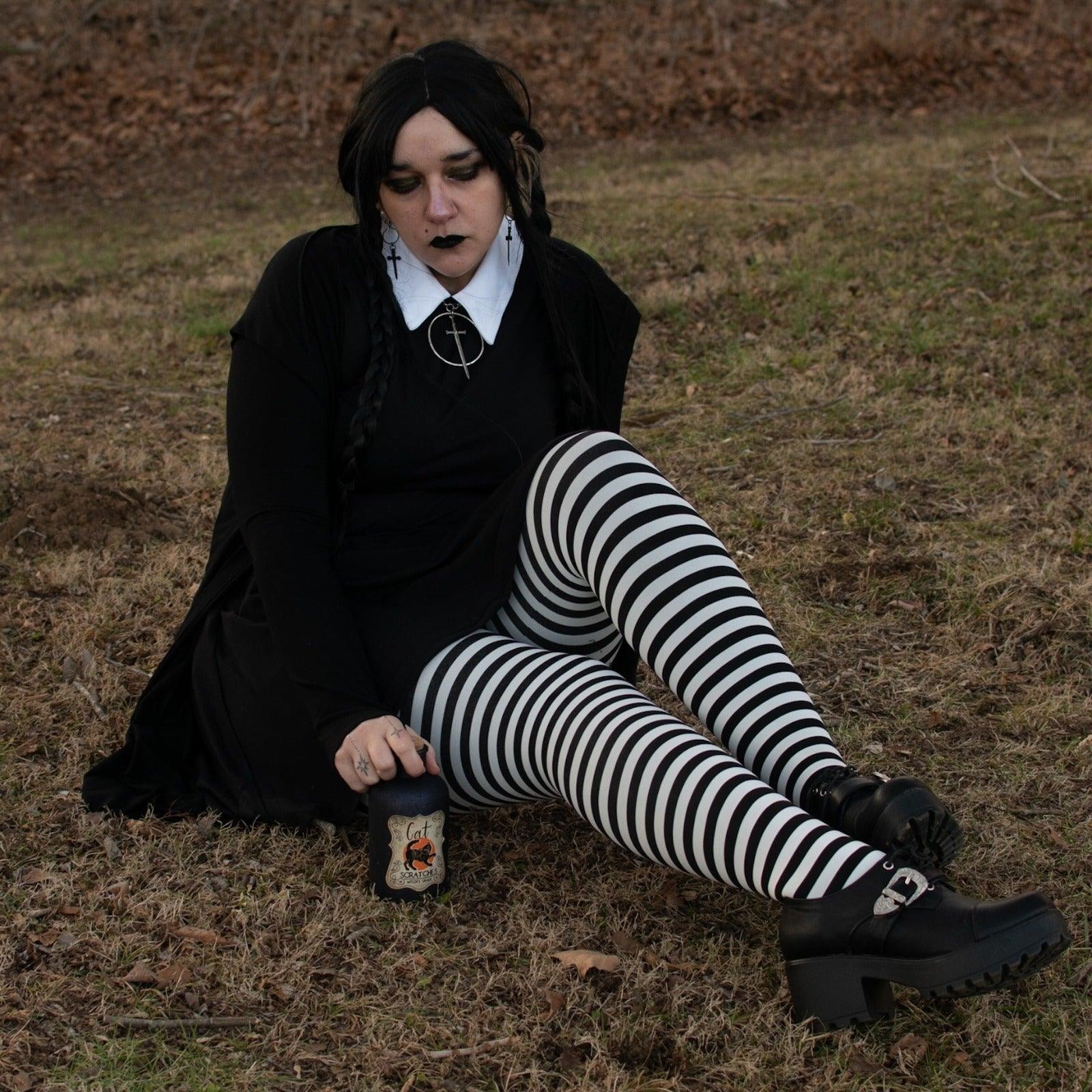Striped Tights - Witch - Image 10