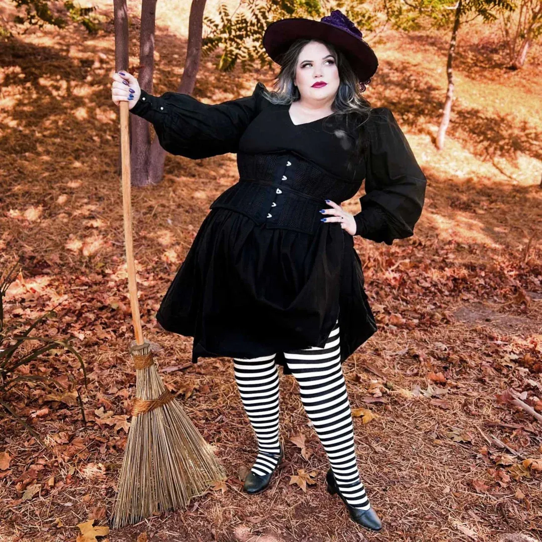 Striped Tights - Witch - Image 15