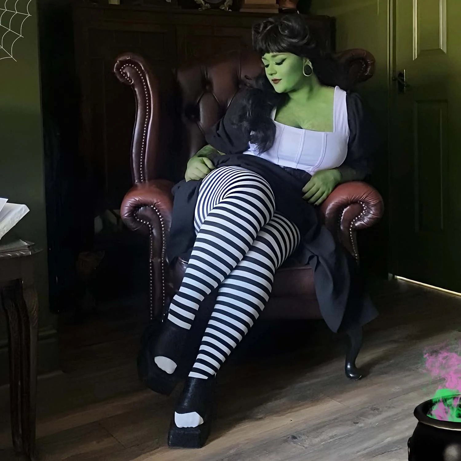 Striped Tights - Witch - Image 6
