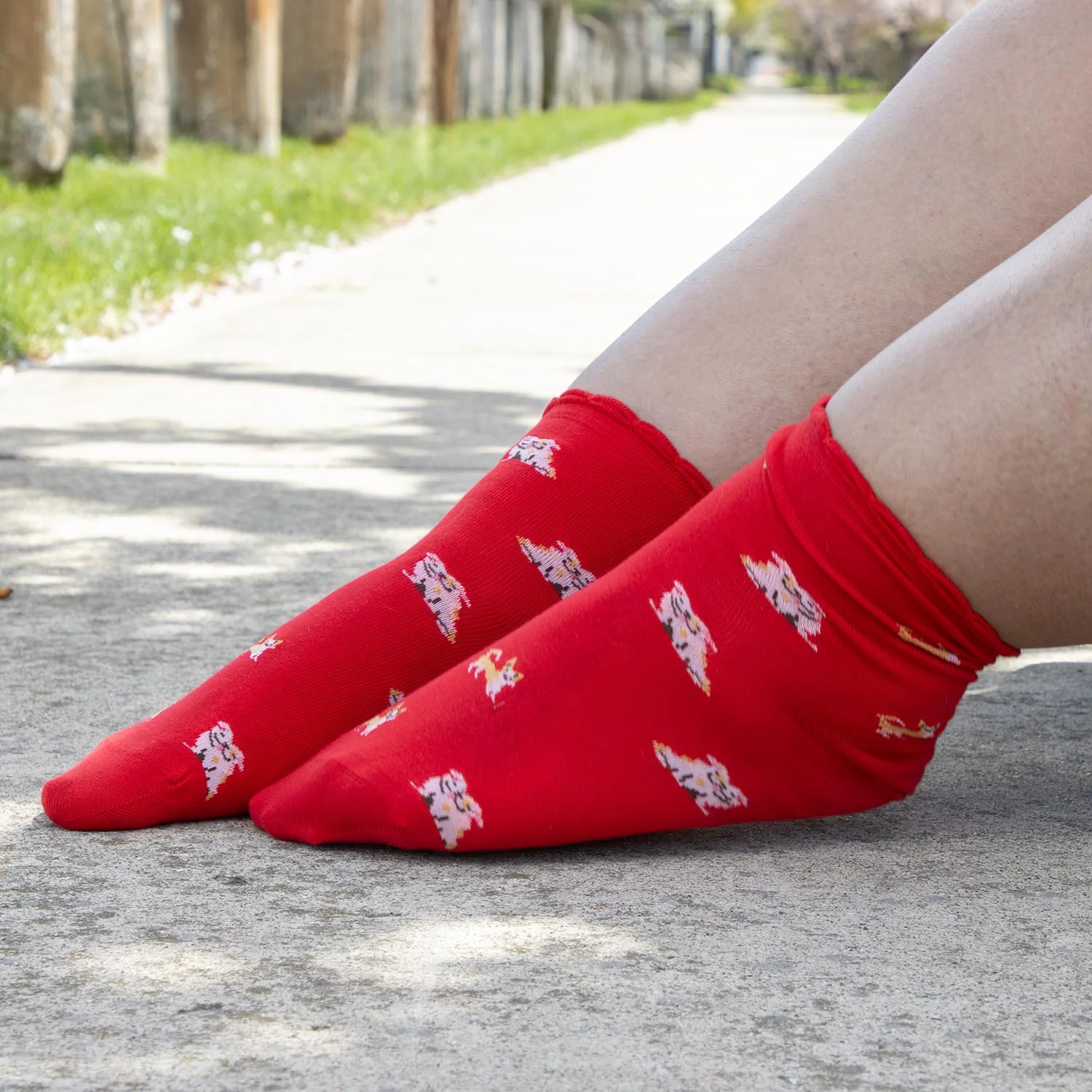 Bamboo Ankle Socks - Woof - Image 10