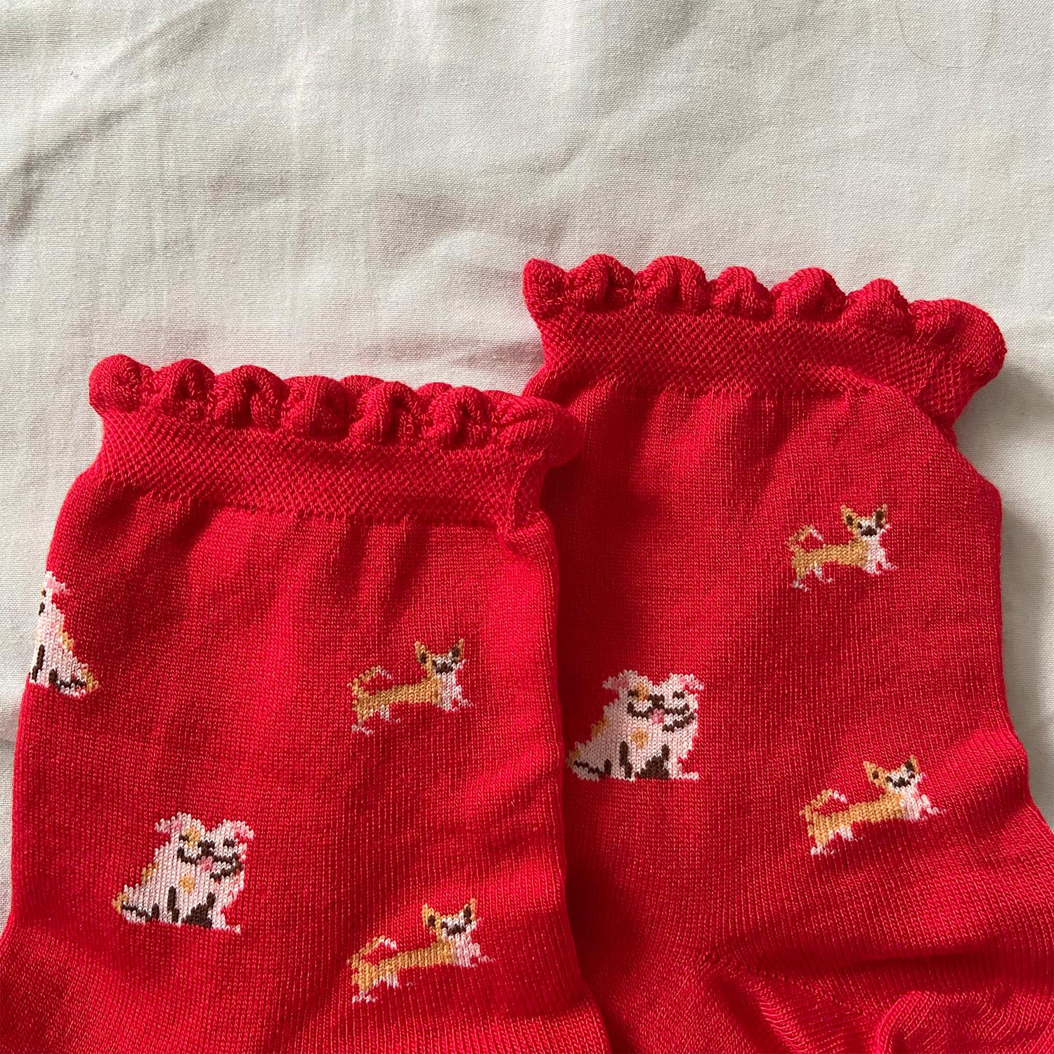 Bamboo Ankle Socks - Woof - Image 3