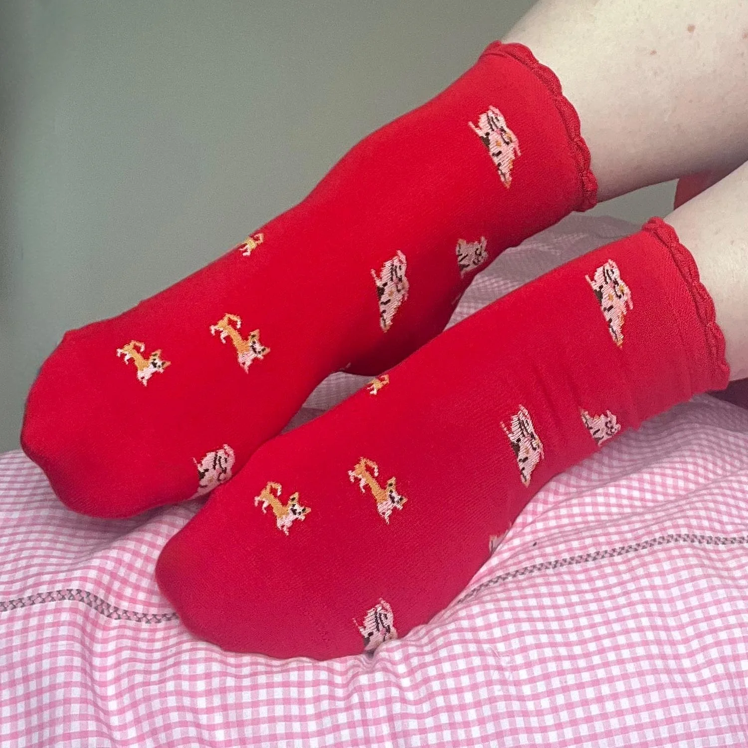 Bamboo Ankle Socks - Woof - Image 6
