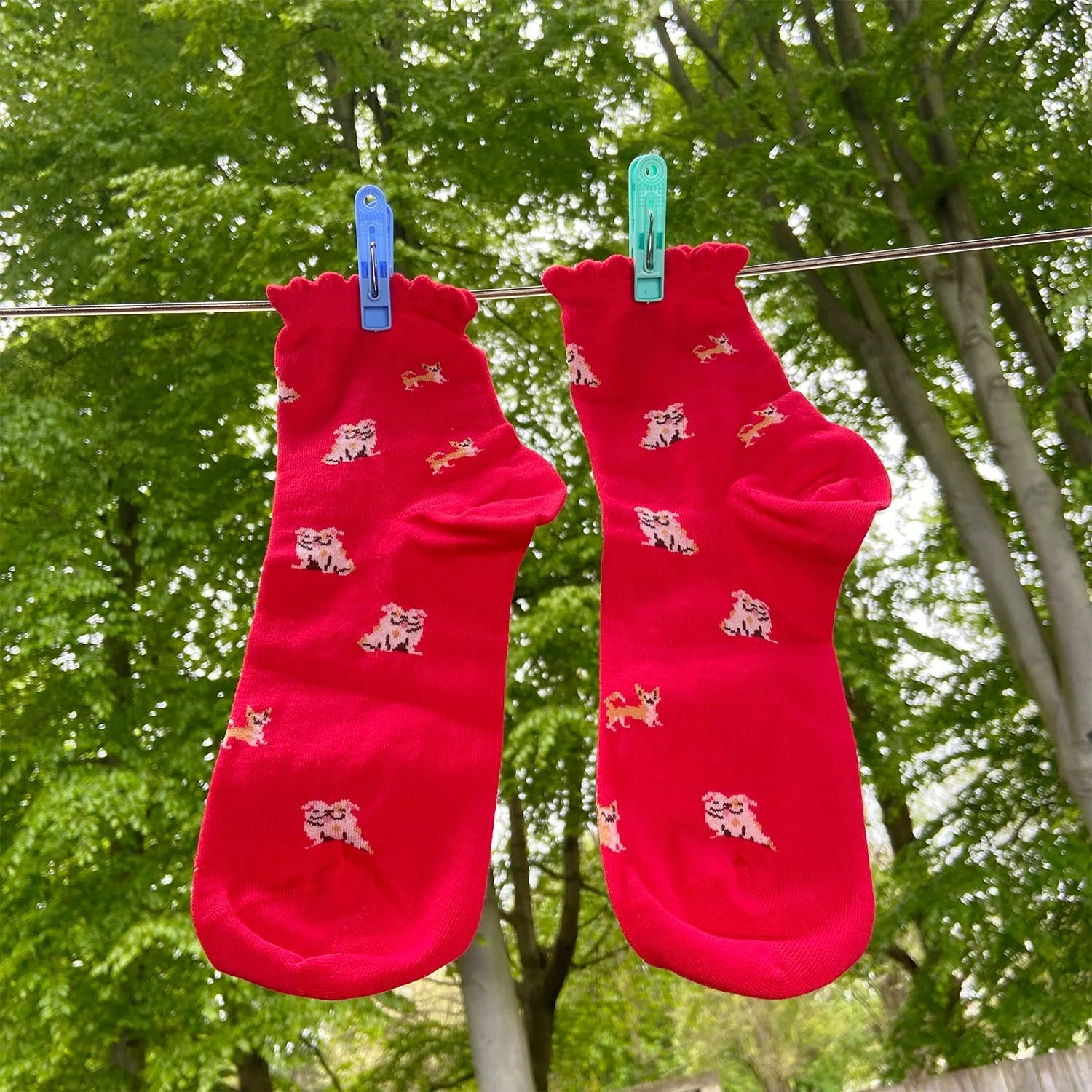 Bamboo Ankle Socks - Woof - Image 9