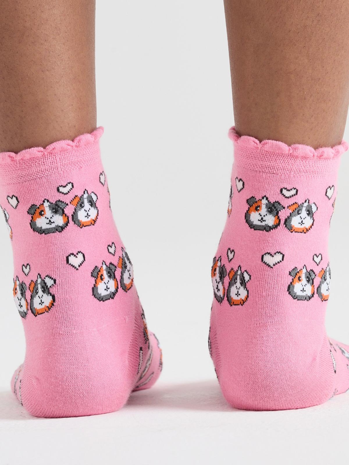 Bamboo Ankle Socks - Guinea Giggles - Image 3