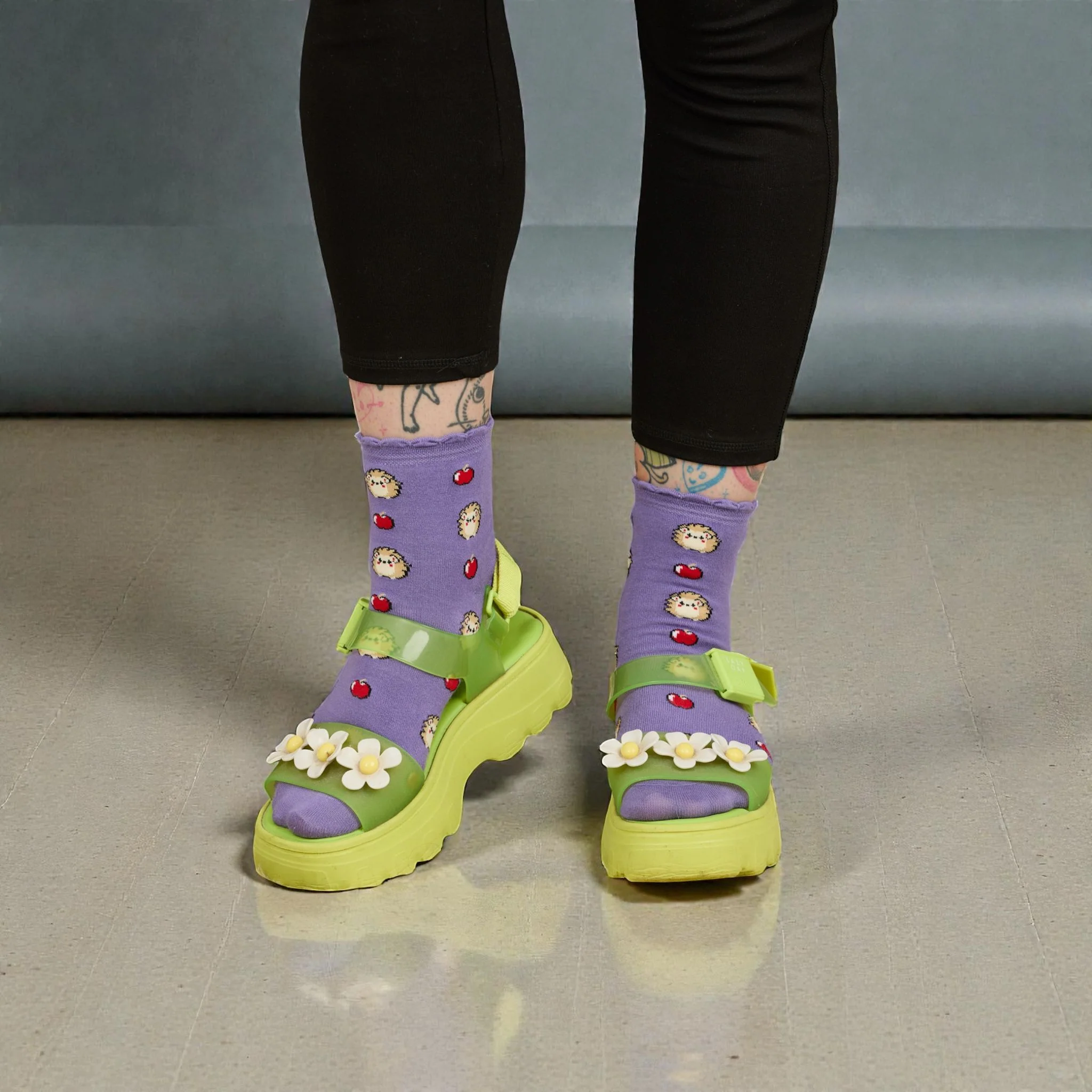 Bamboo Ankle Socks - Hedge Hugs - Image 4