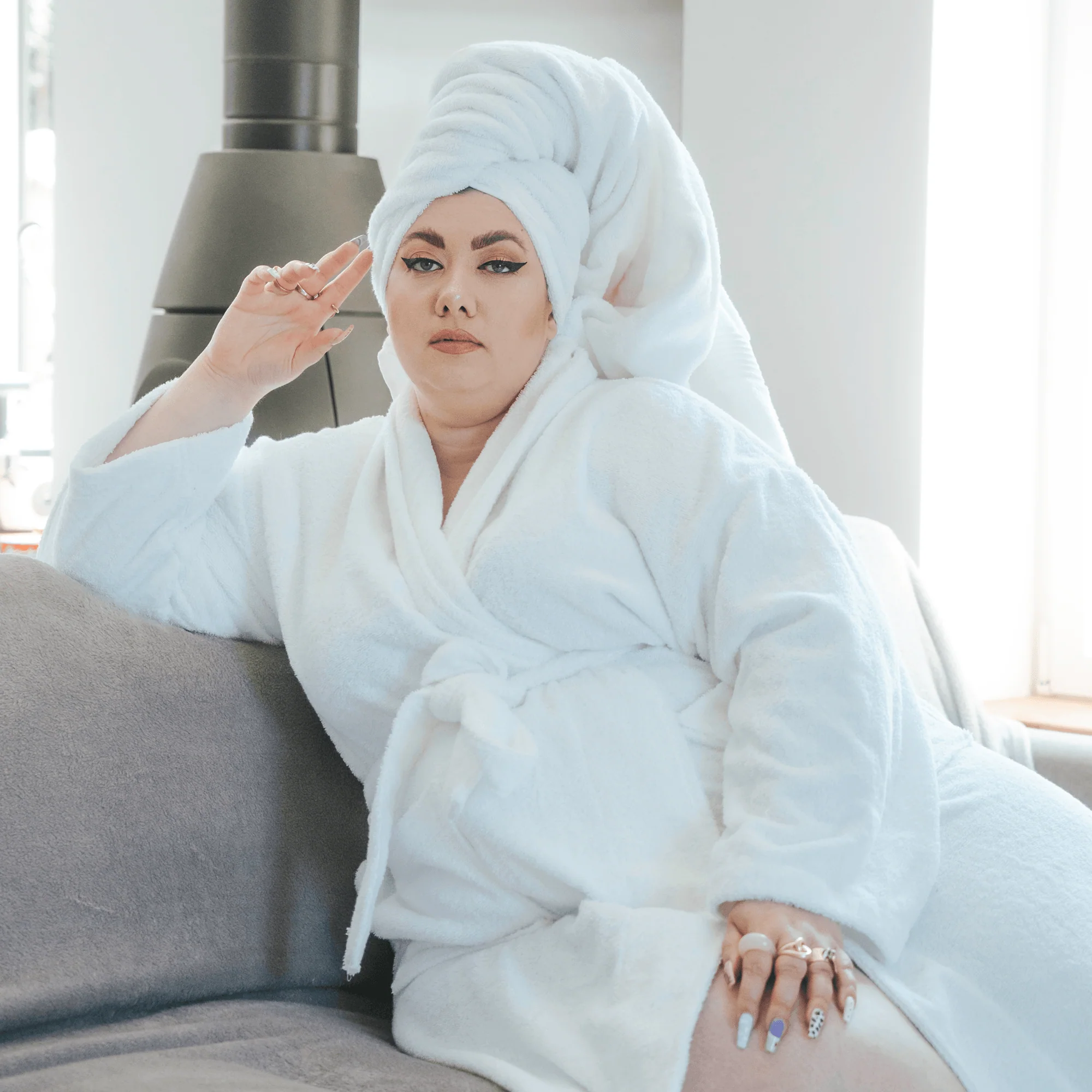 Floof Bath Robe - Image 11