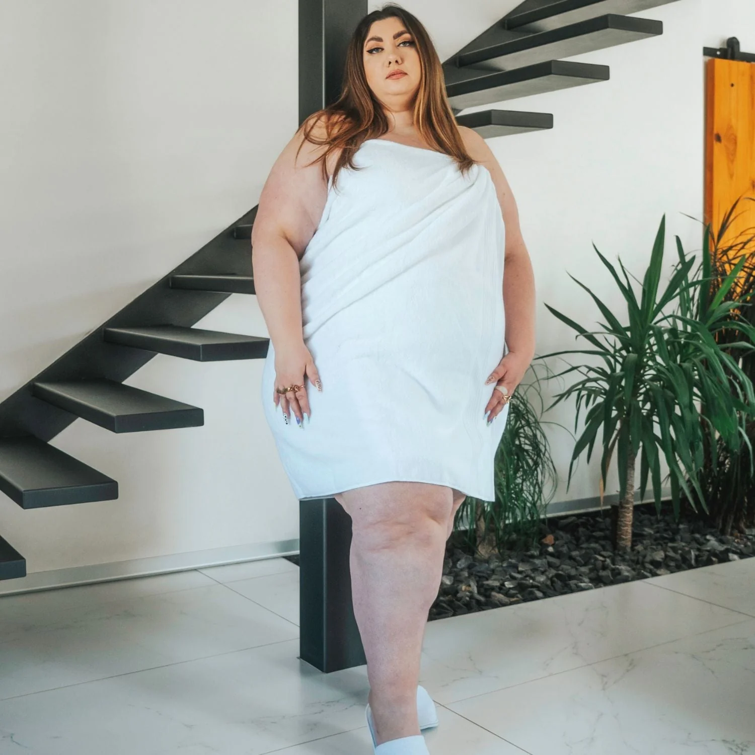 Big Softee Towel - White - Image 9