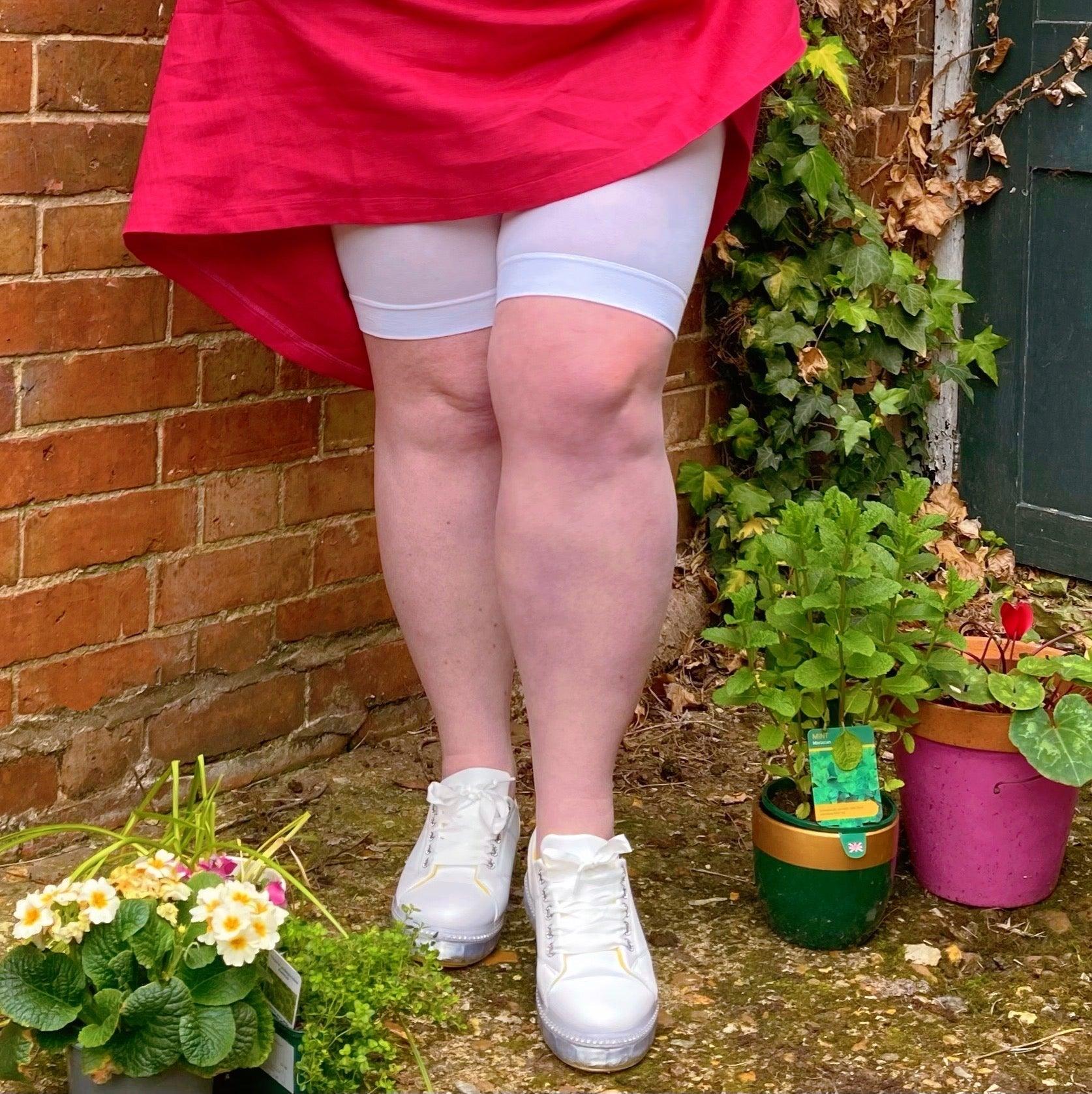 Stay Cool Chub Rub Shorts - White - Image 14