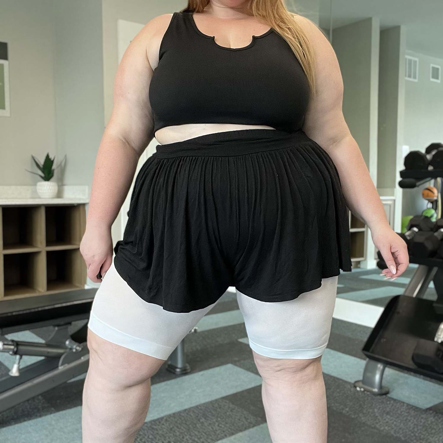 Stay Cool Chub Rub Shorts - White - Image 18