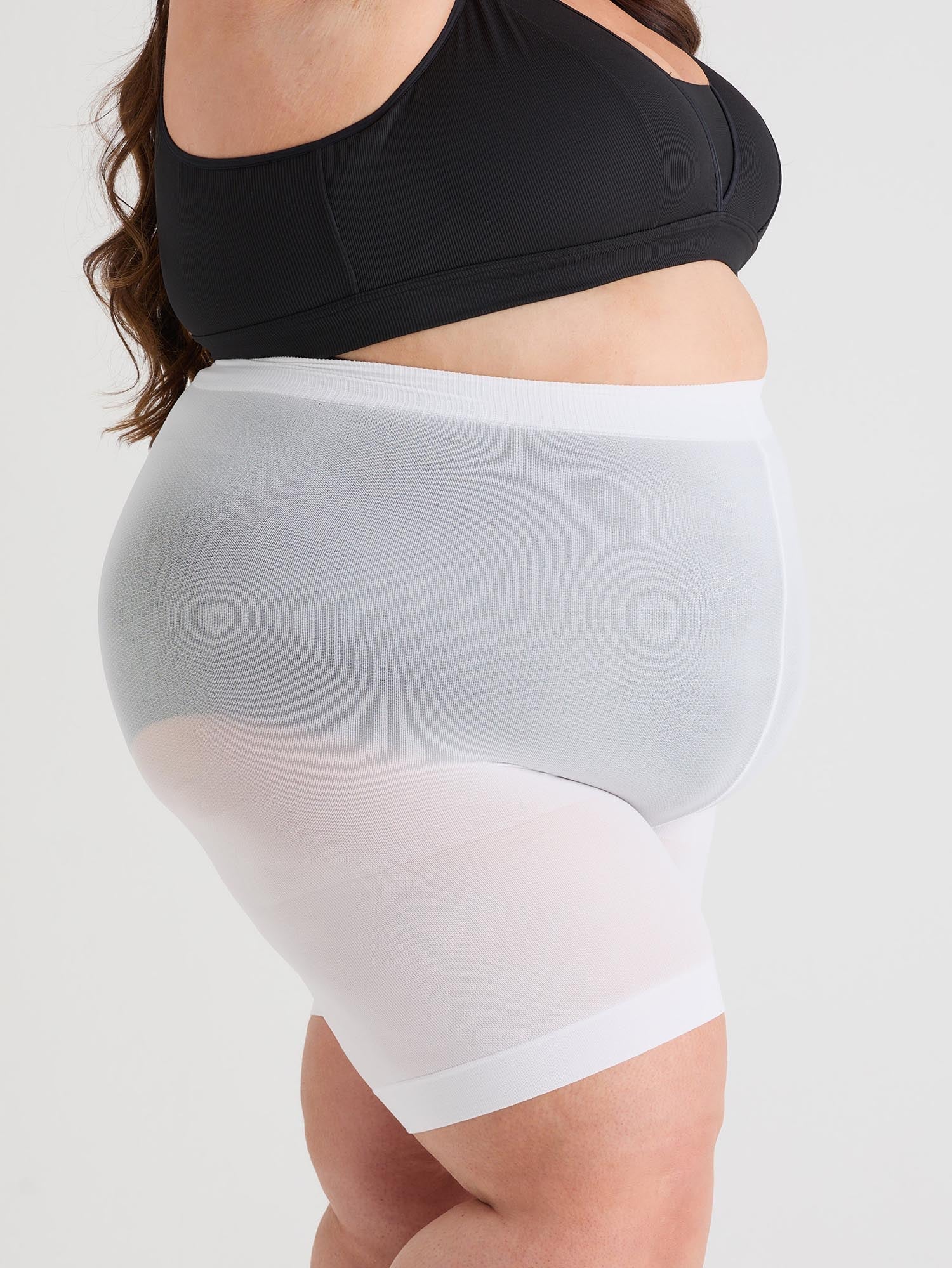 Stay Cool Chub Rub Shorts - White - Image 3